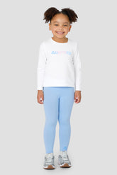 Infants Girls Cloud T-Shirt/Legging Set - Baby Blue