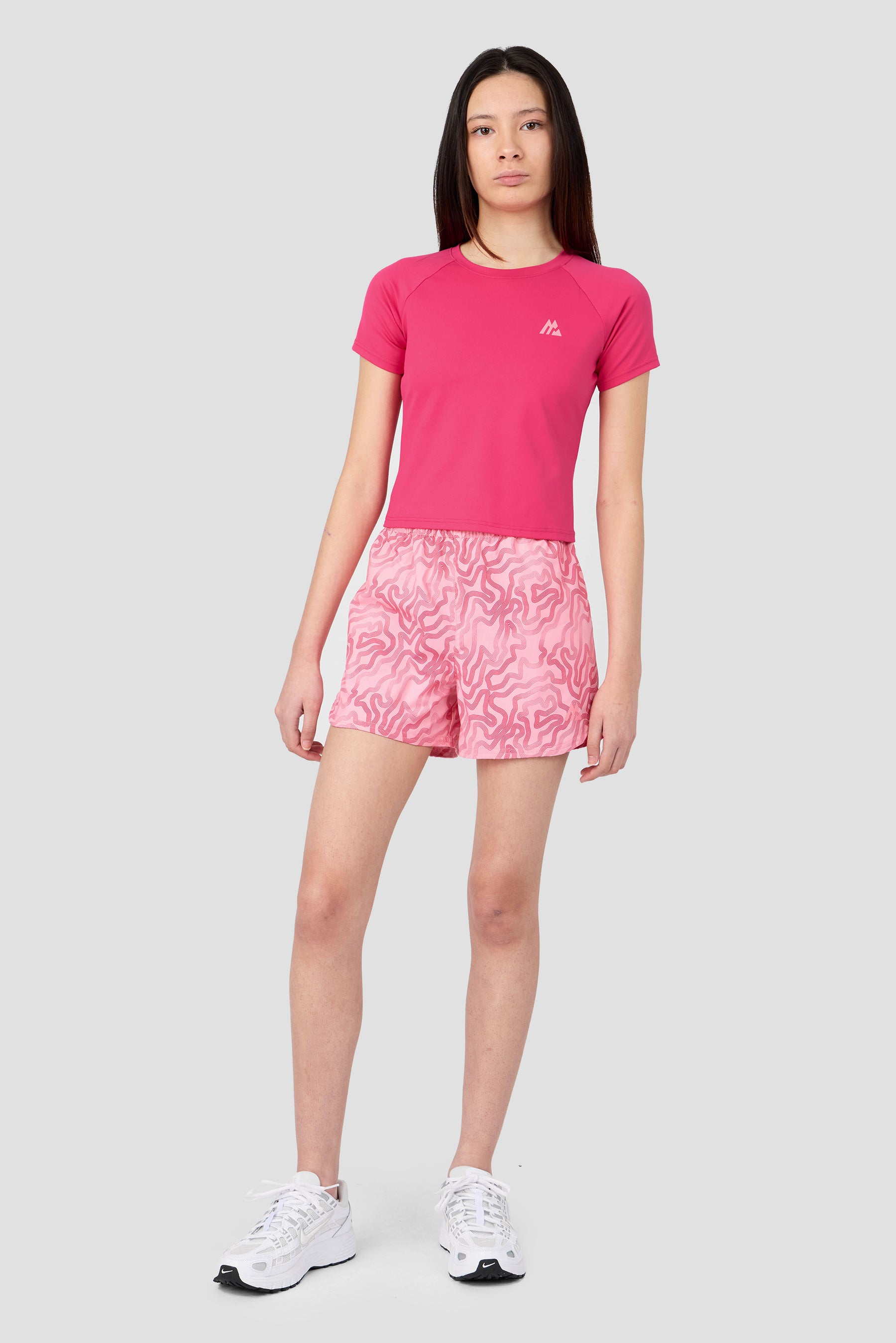 Girls Spin Short - Bouquet/Sweet Pink