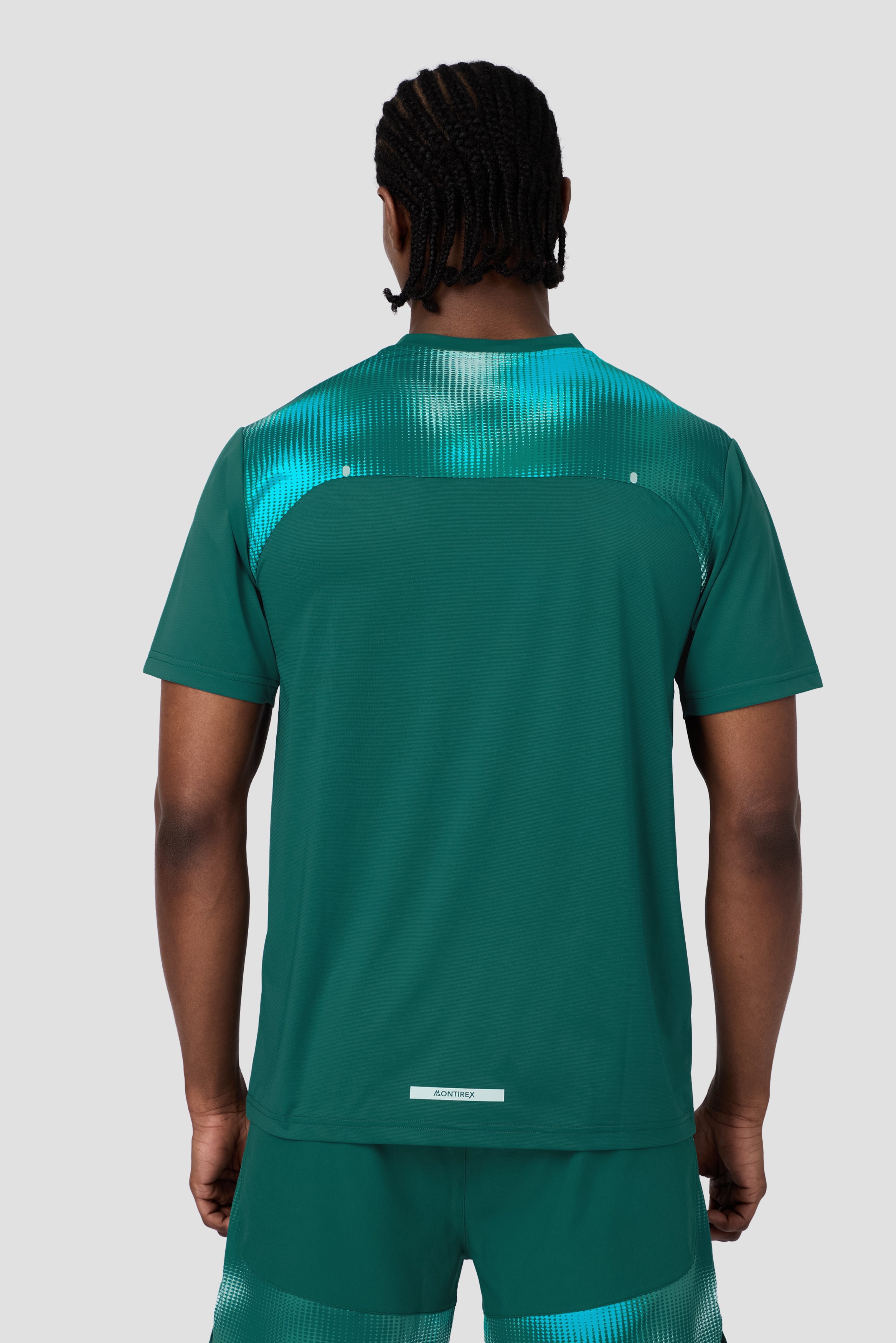 MTX Run Disperse T-Shirt Ocean Abyss | Montirex Sportswear Gymwear