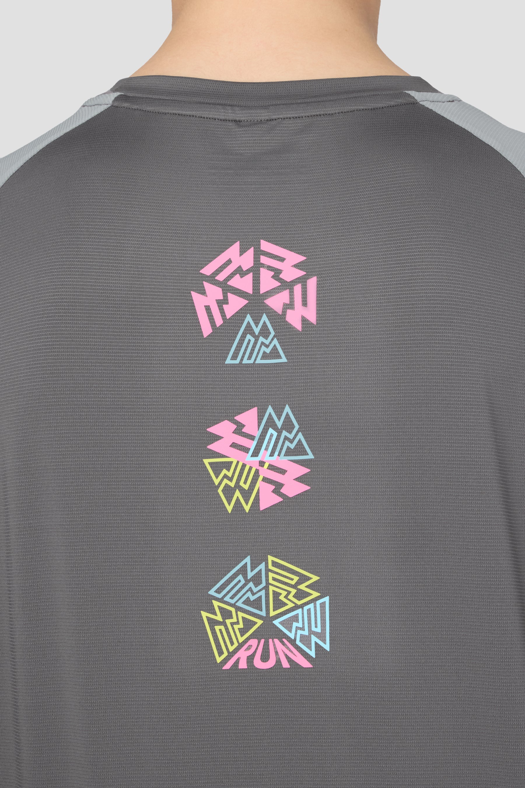 Boys MTX Run Turbo T-Shirt - Cement Grey/Platinum Grey