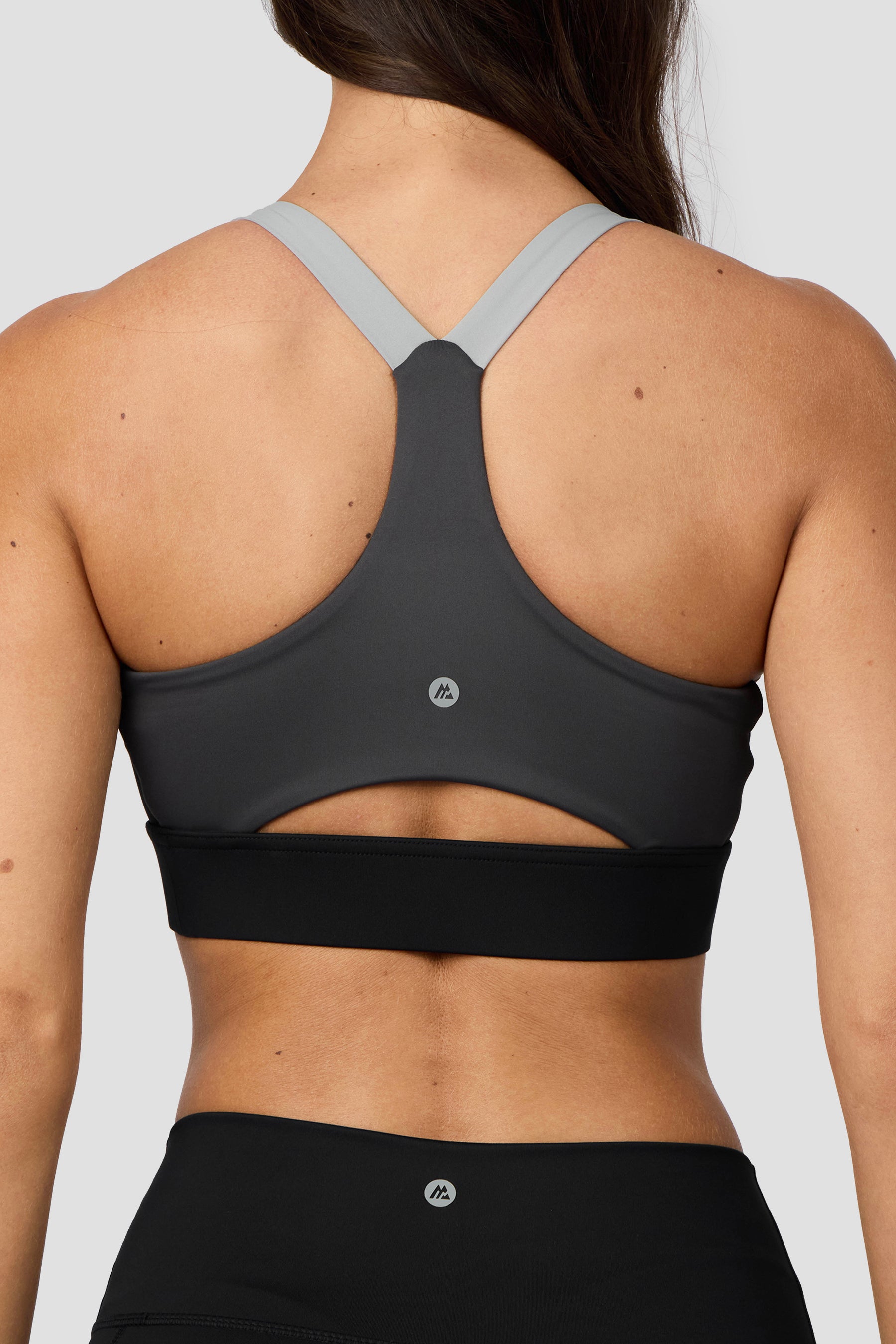 Stride Sports Bra - Black/Basalt/Asphalt