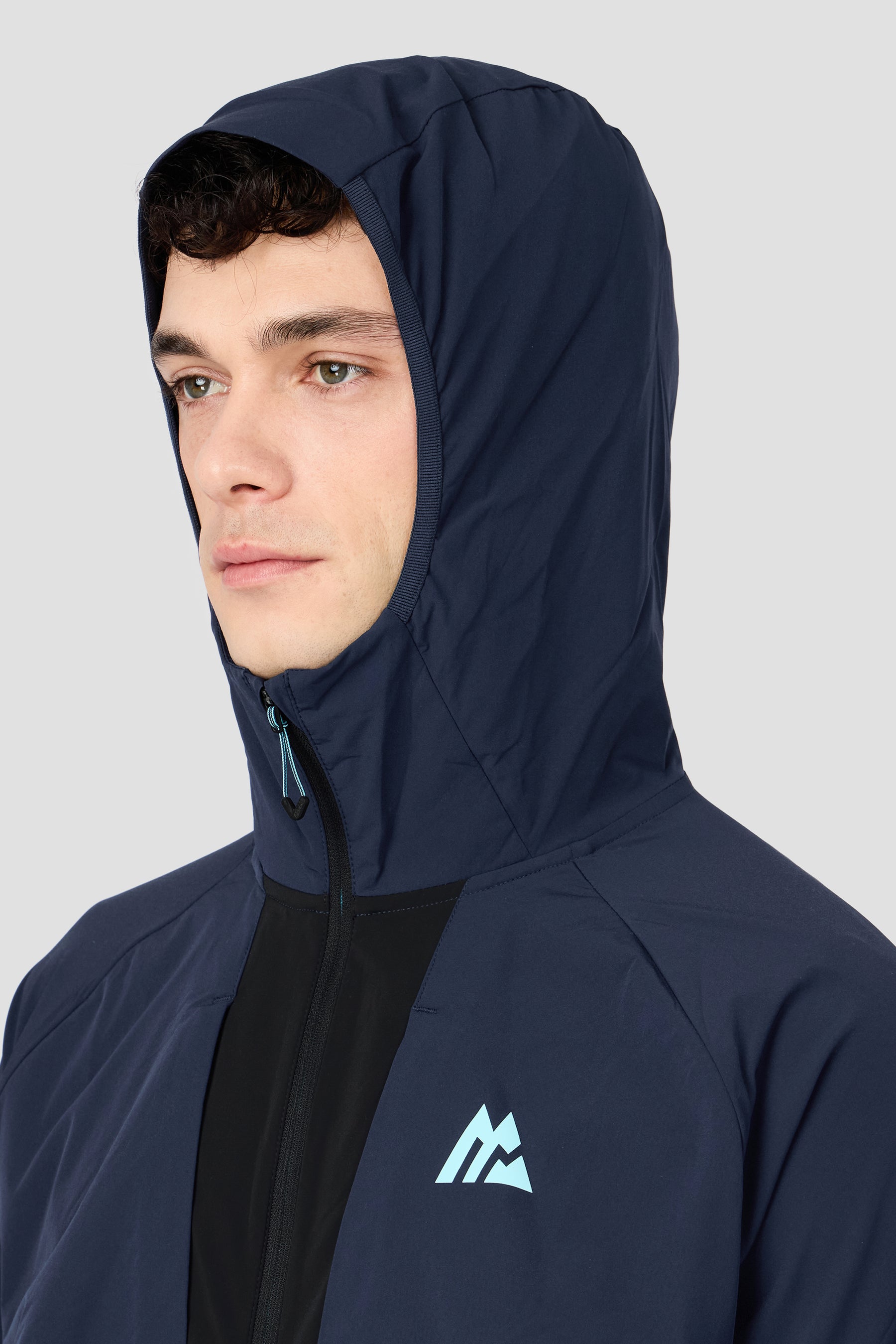 MTX Trail Traction Windbreaker - Black/Midnight Blue