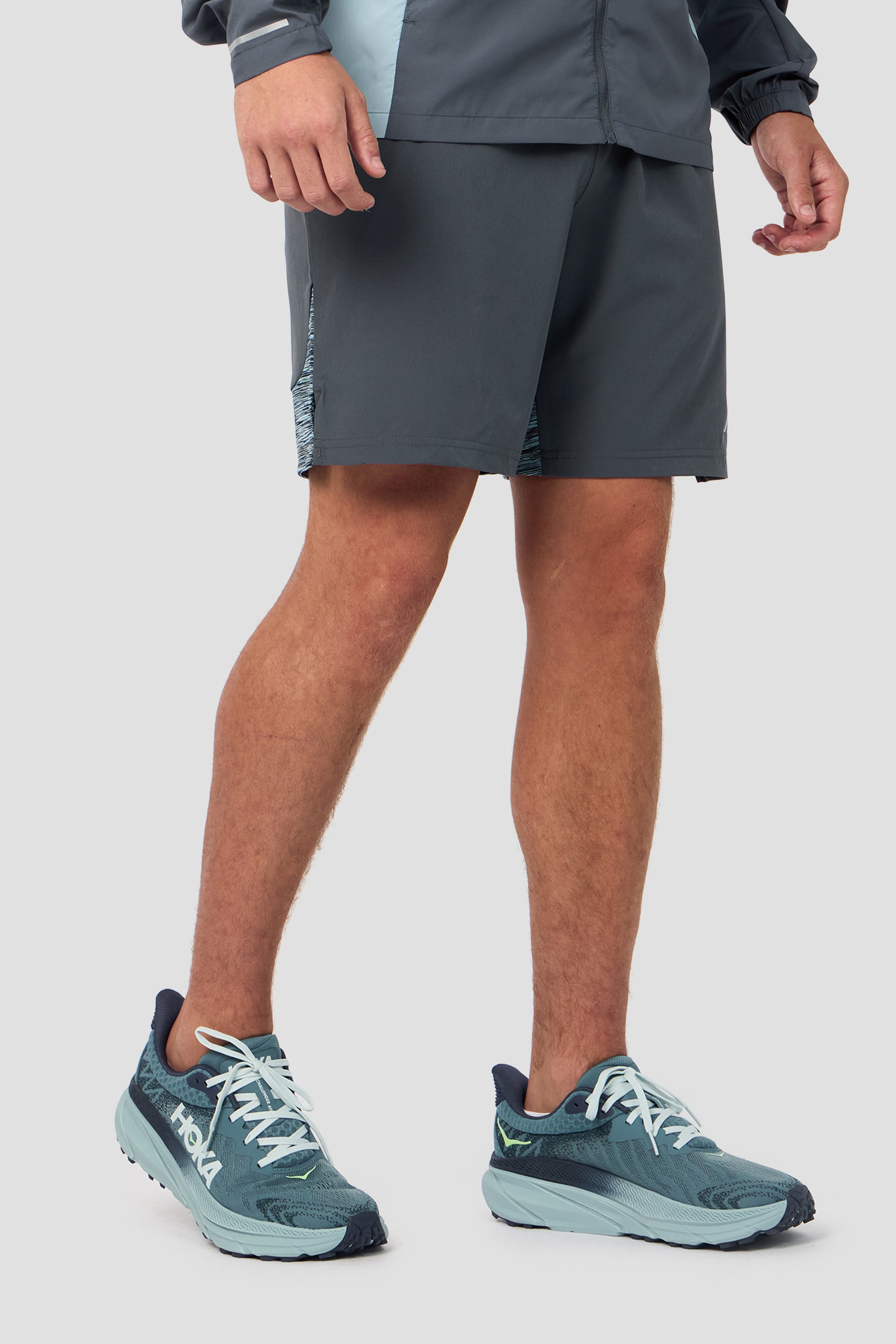 Trail Panel Short - Blue/Grey Multi
