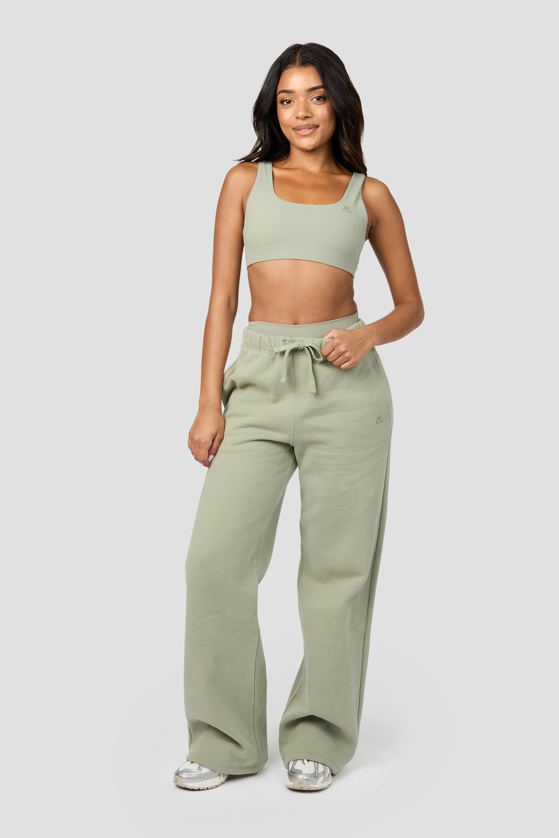Form Wide Leg Jogger - Herb 