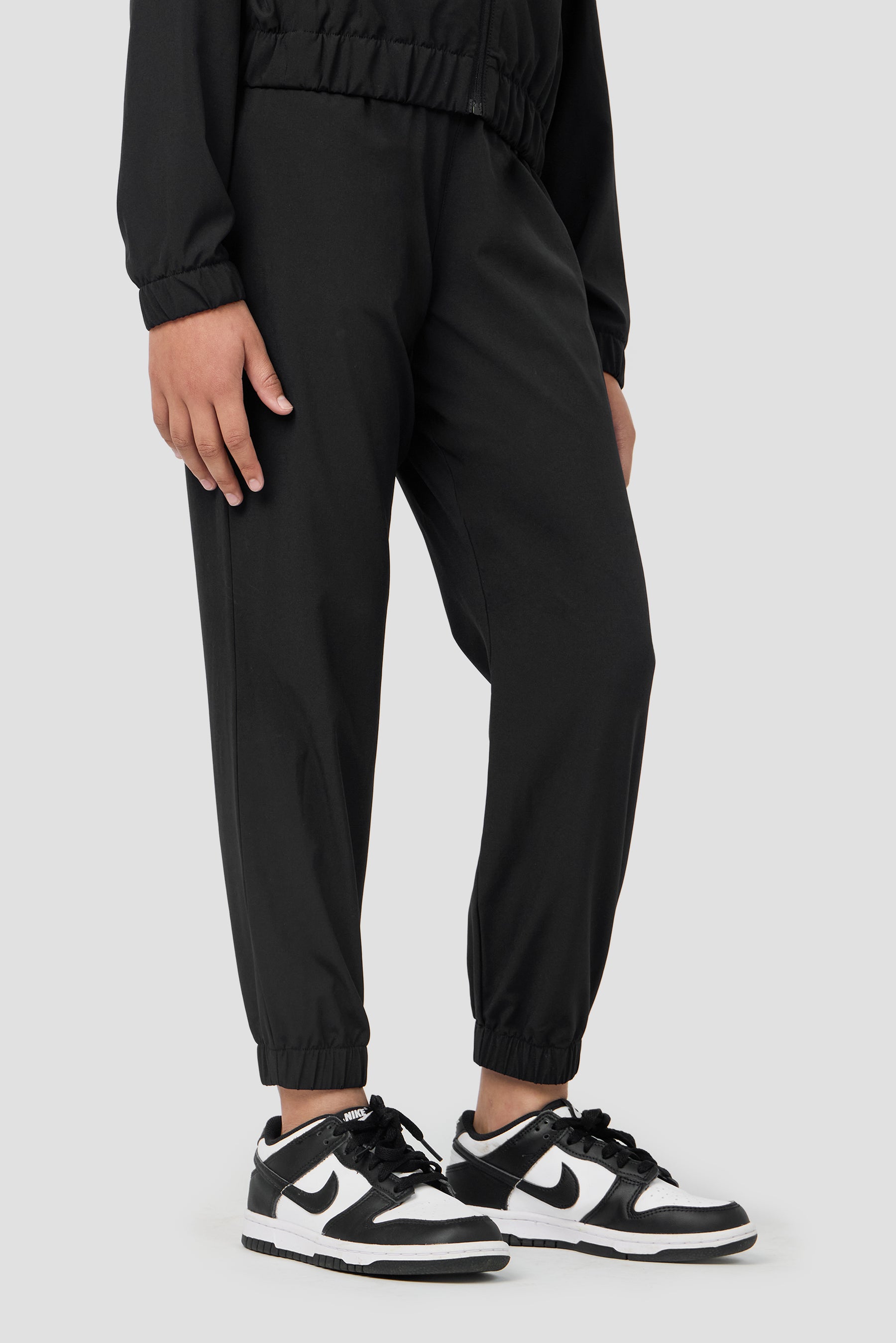 Girls Track Pant - Black