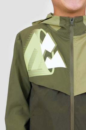 Boys MTX Run Jacket - Elm/Eden/Orchard