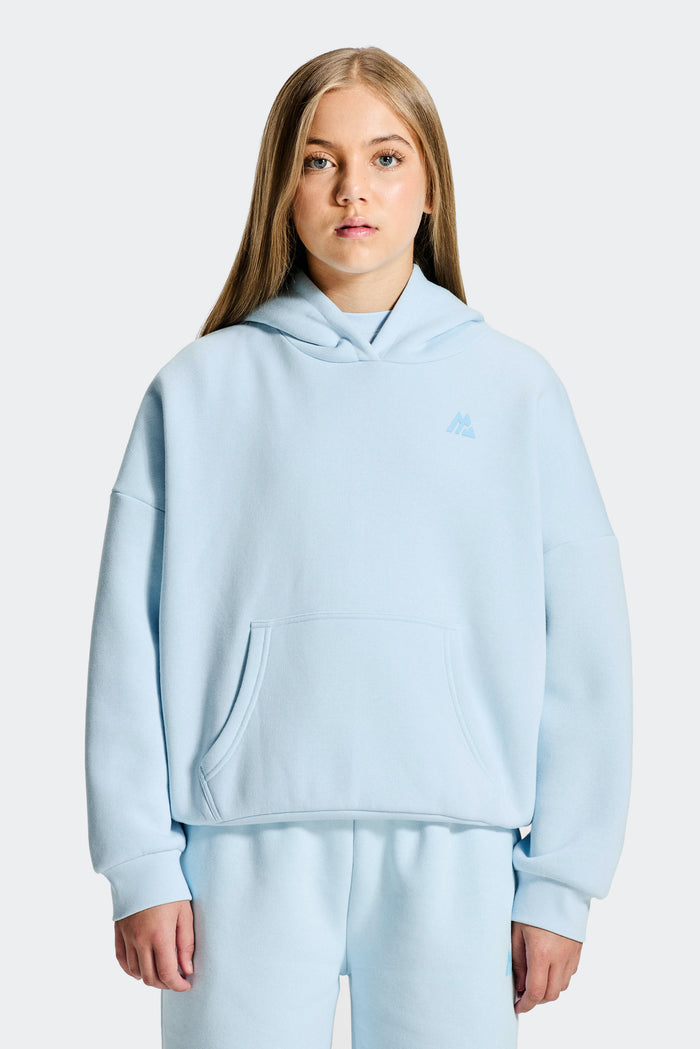 Girls Vibe Hood - Misty Blue/Seashell Blue