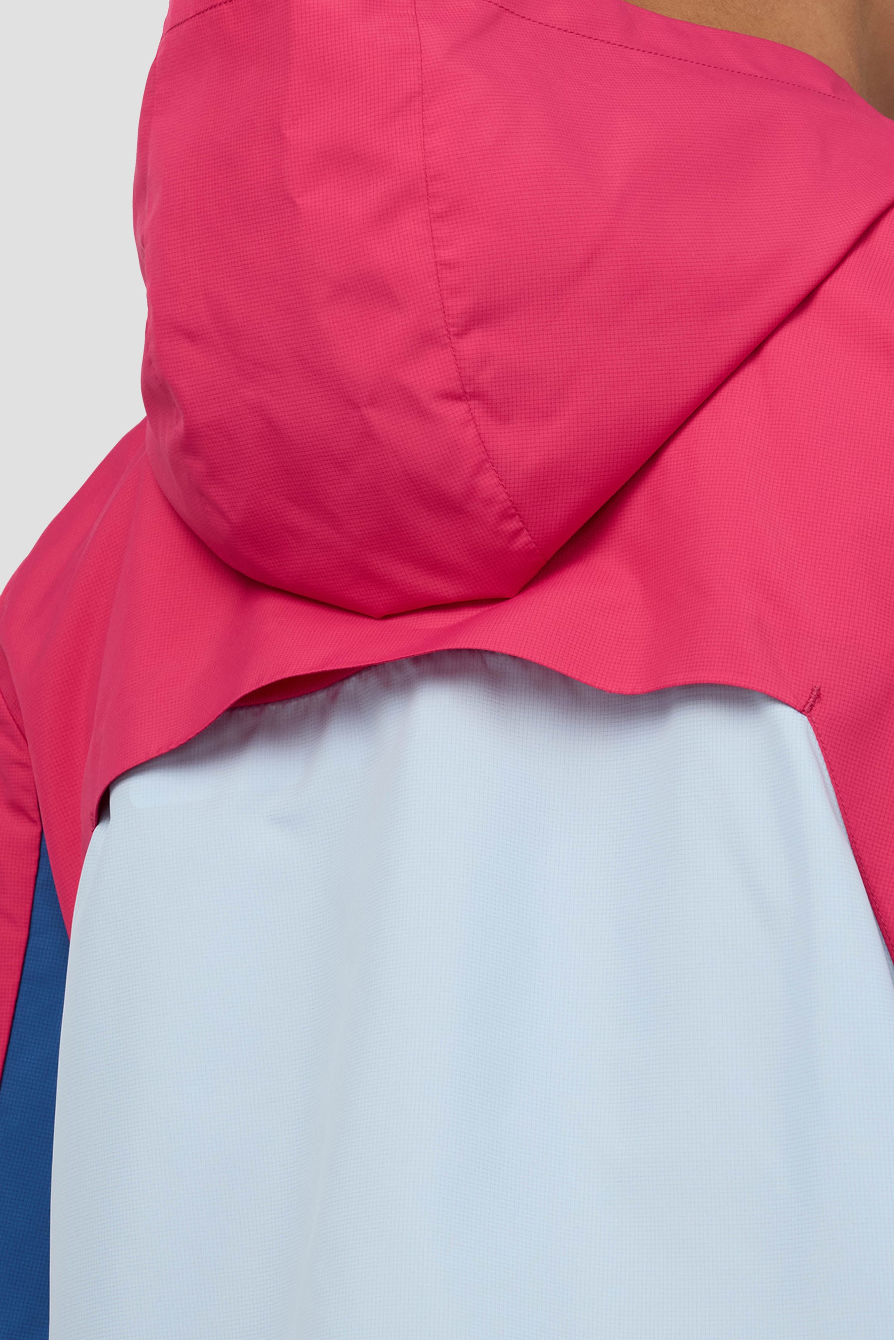 Boys Spectra Windbreaker - Cerise/Summer Mist/Charcoal Blue
