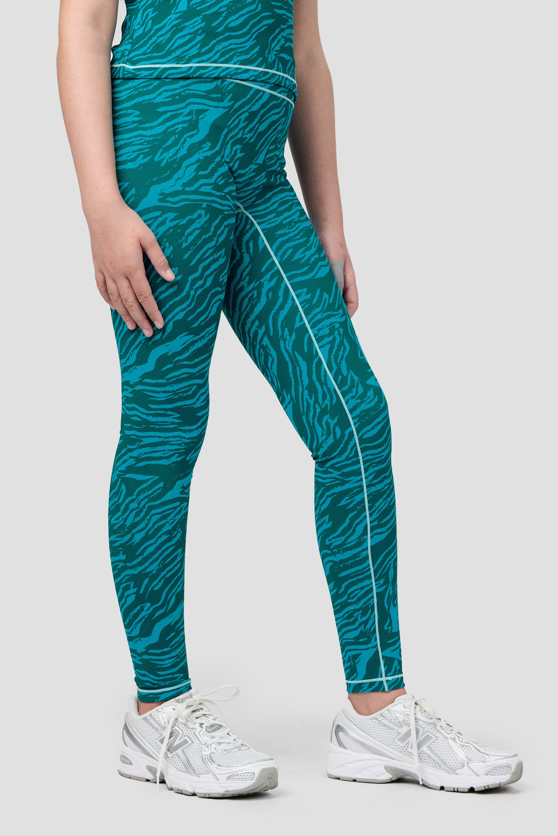 Girls Seren Legging - Pacific