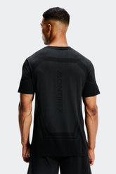 Pulse Seamless T-Shirt - Black/Asphalt