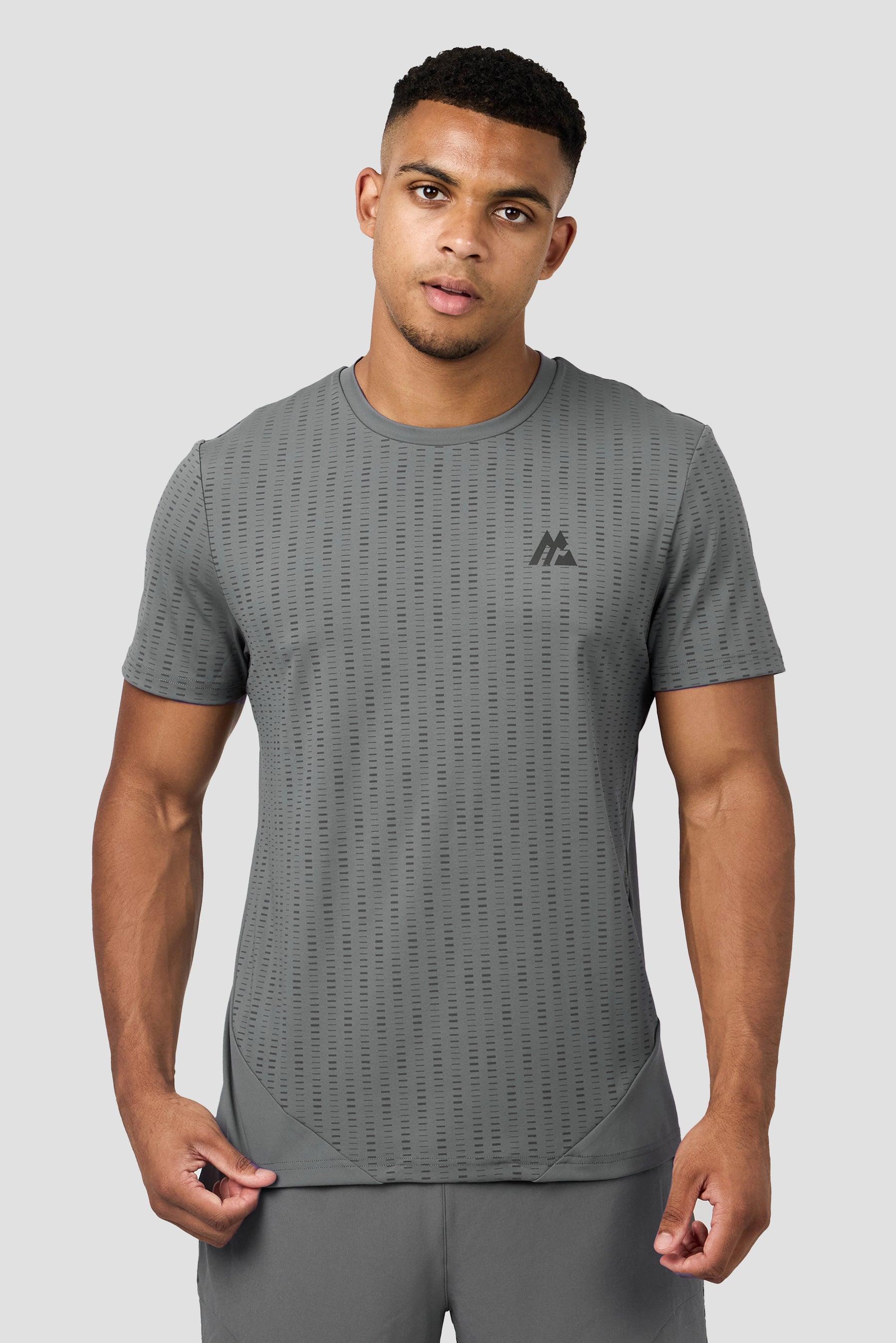 MTX Run Tempo T-Shirt - Cement Grey