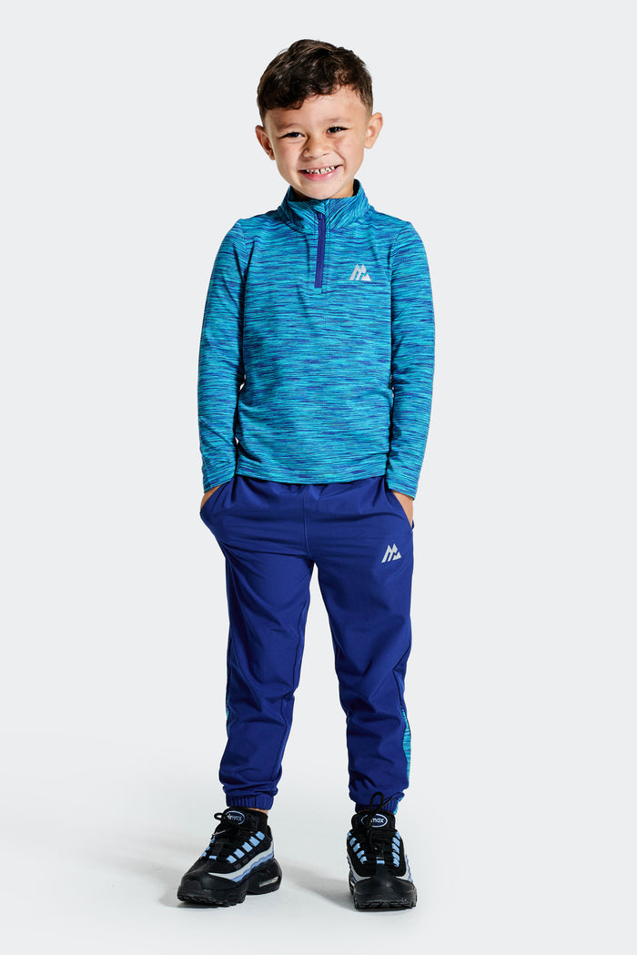 Infant Boy's Trail 1/4 Zip - Blue Multi