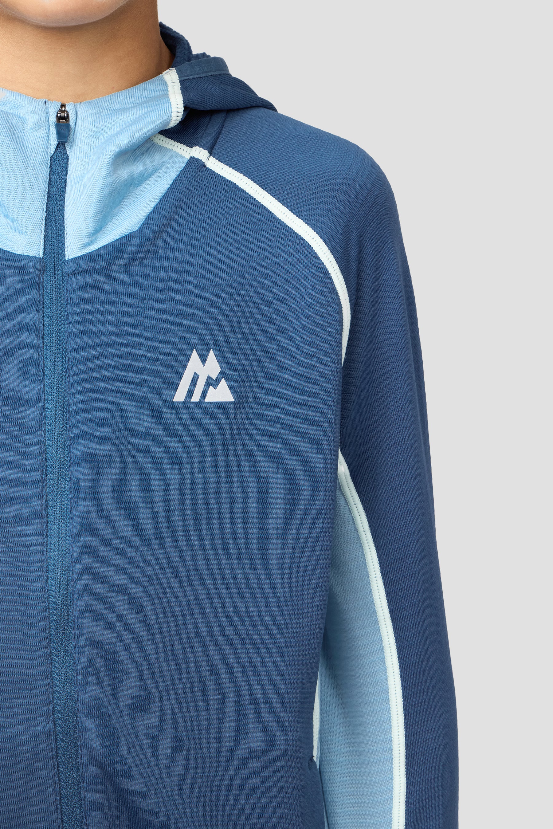 Boys Brink Polartec® Fleece Hood - Naval/Midnight Blue