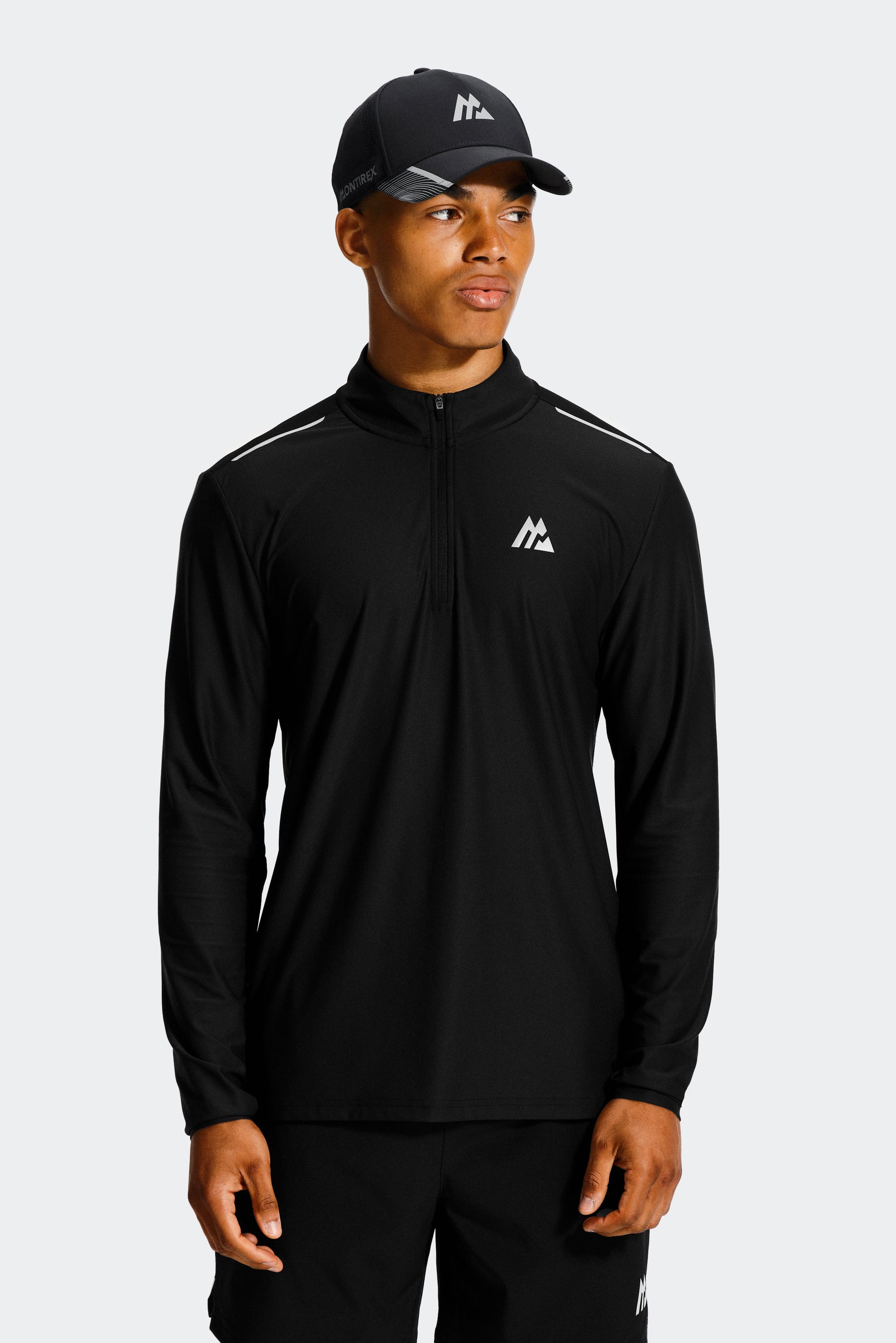 Charge 2.0 1/4 Zip - Black