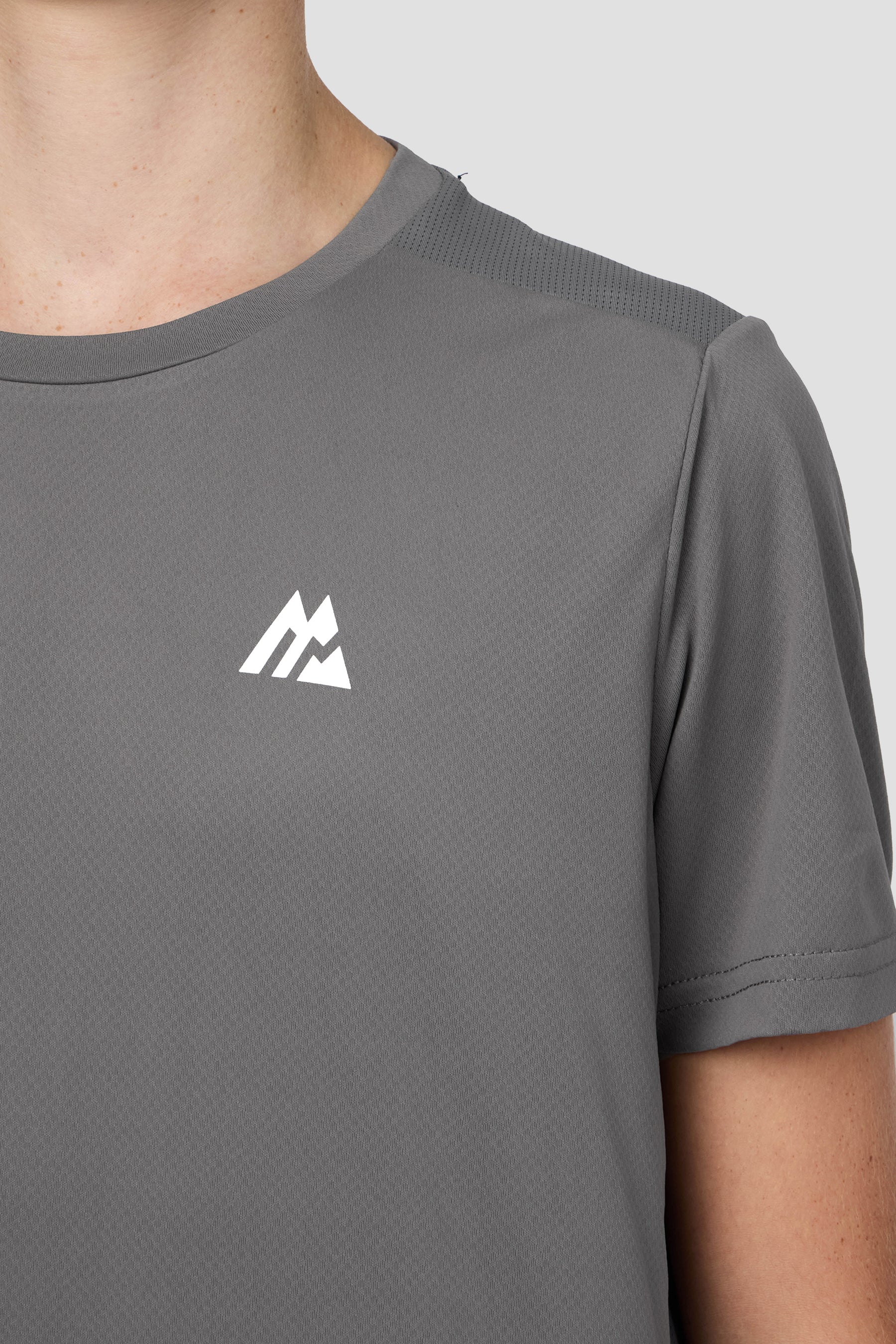 Boys Delta T-Shirt - Cement Grey