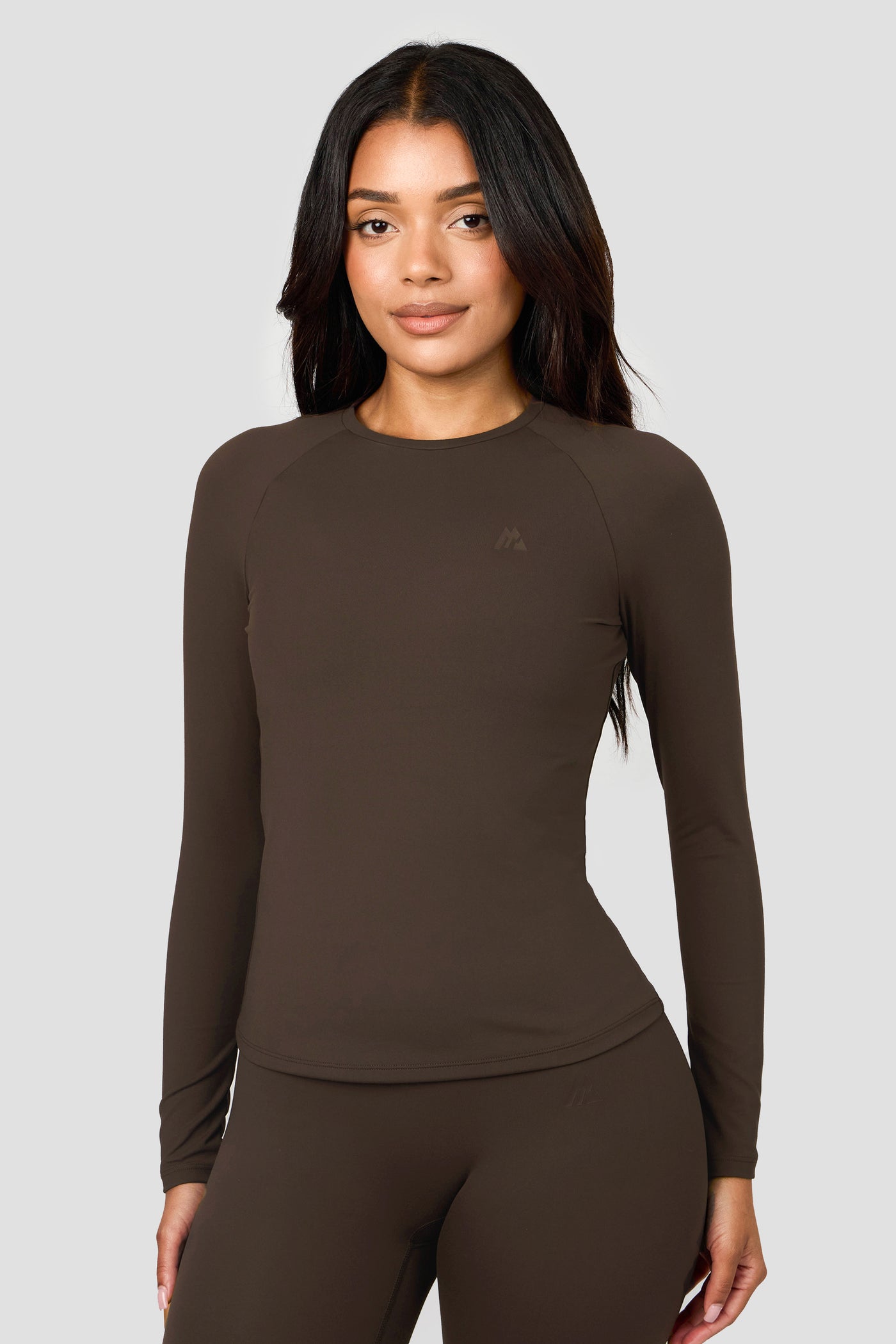 Form Long Sleeve T-Shirt - Cocoa
