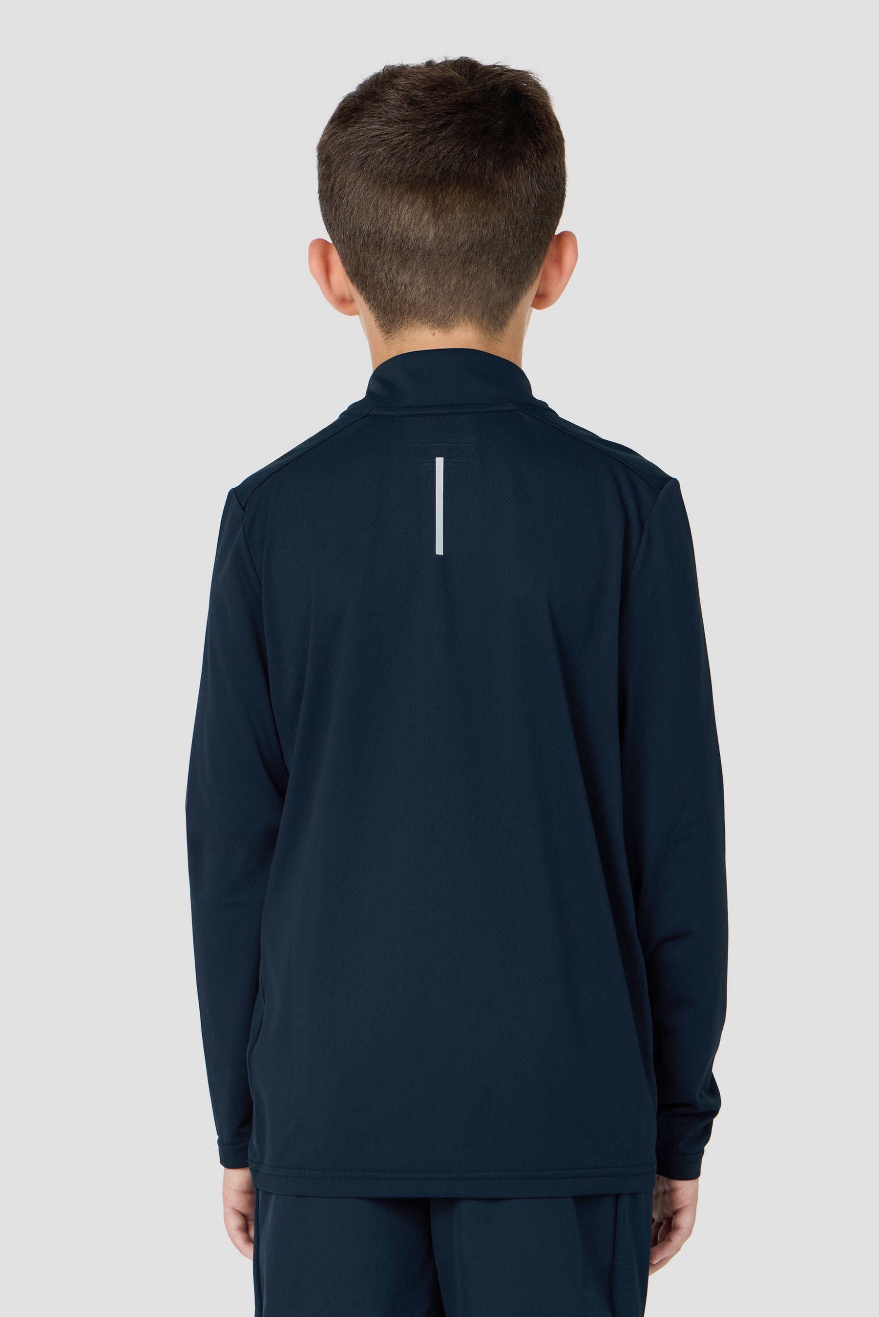 Boys Delta 1/4 Zip - Midnight Blue