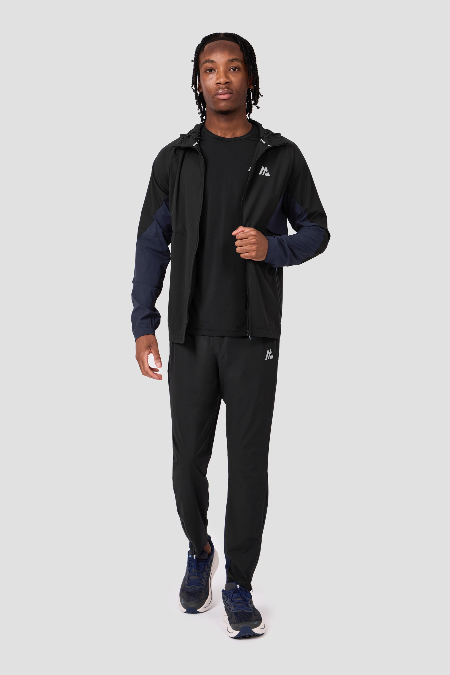 Endurance Jacket - Black/Midnight Blue/Bondi