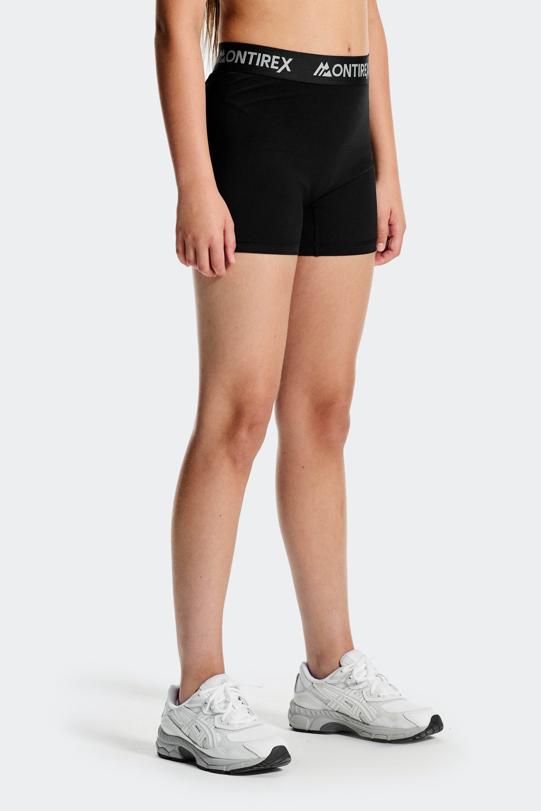 Girls Icon Cycling Short - Black