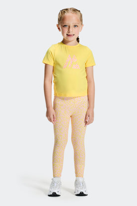 Infant Girls Savanna T-Shirt/Legging - Ballet/Jaffa