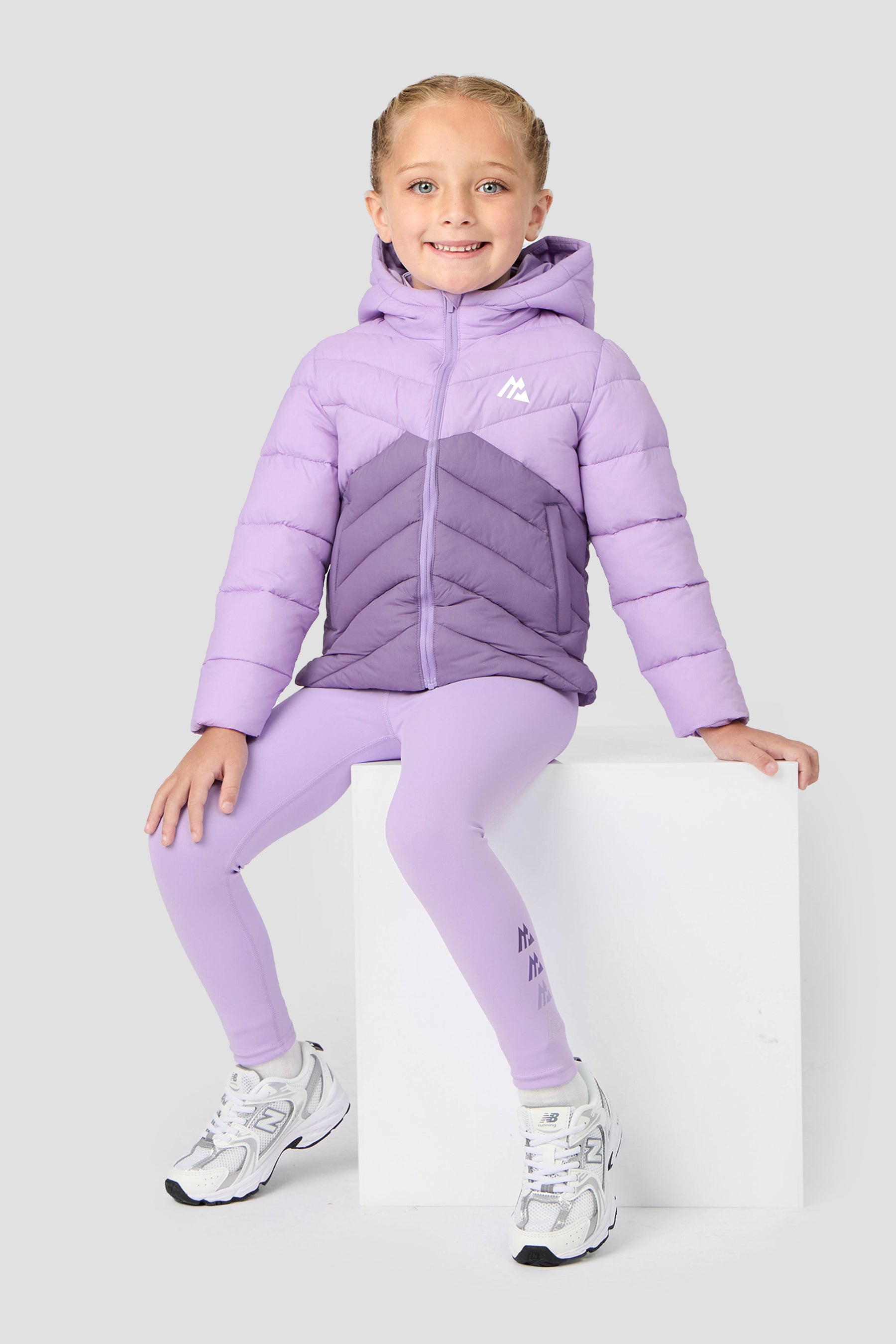 Infant Girls Icicle Jacket - Lilac Breeze/Chalk Violet