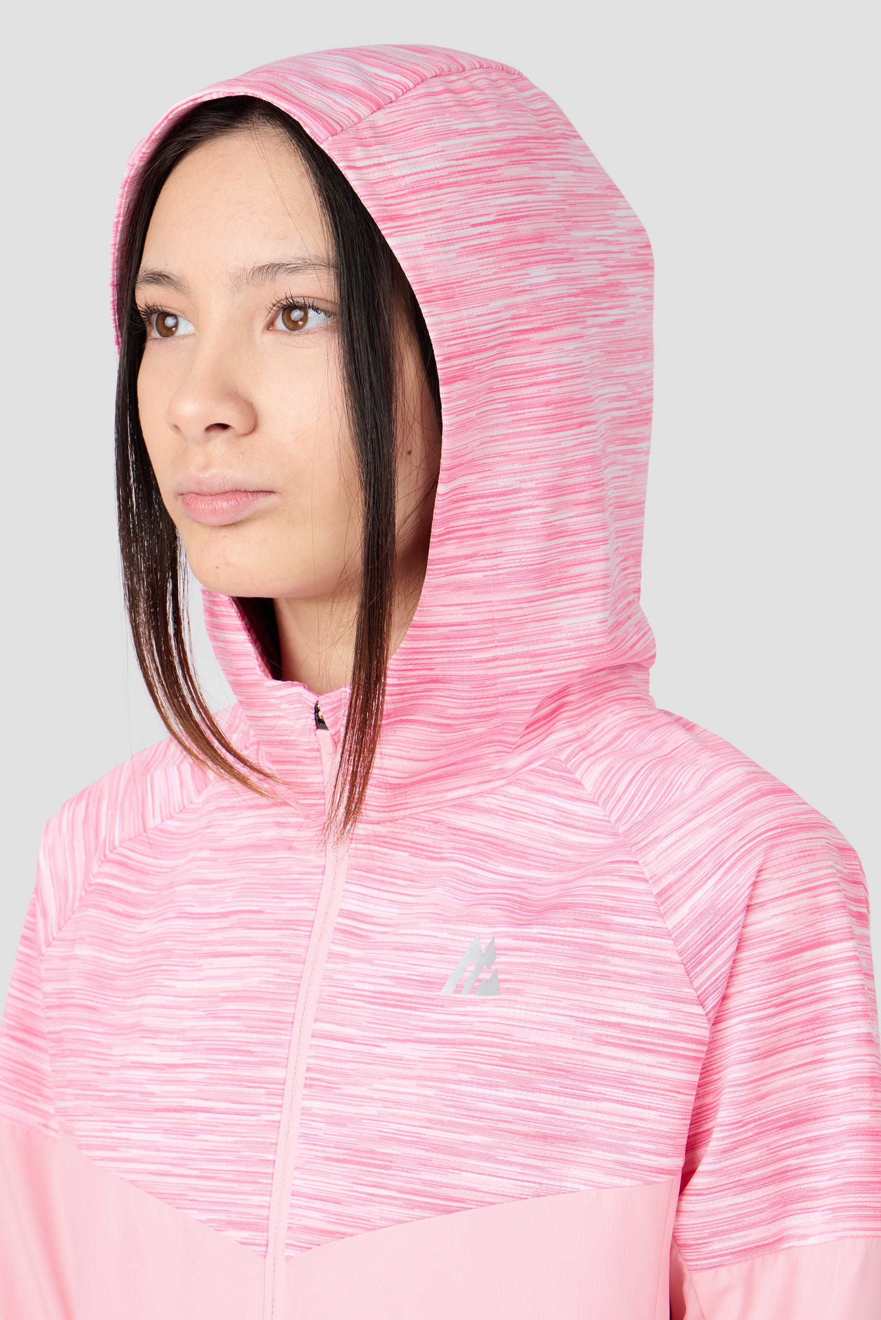Girls Trail Windbreaker - Pink Blossom Multi