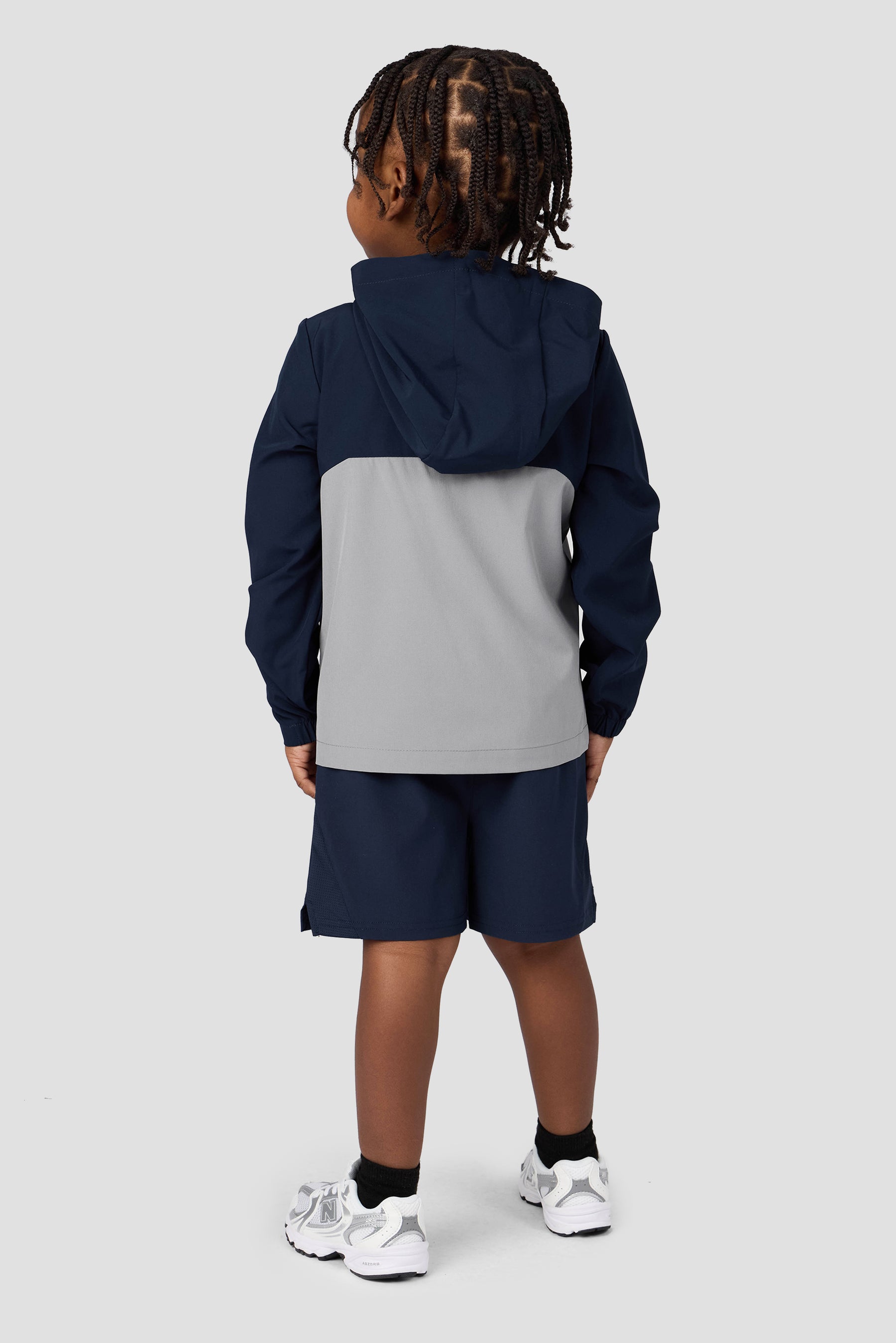 Infant Boys Velocity 2.0 Windbreaker - Midnight Blue/Cerise/Platinum Grey