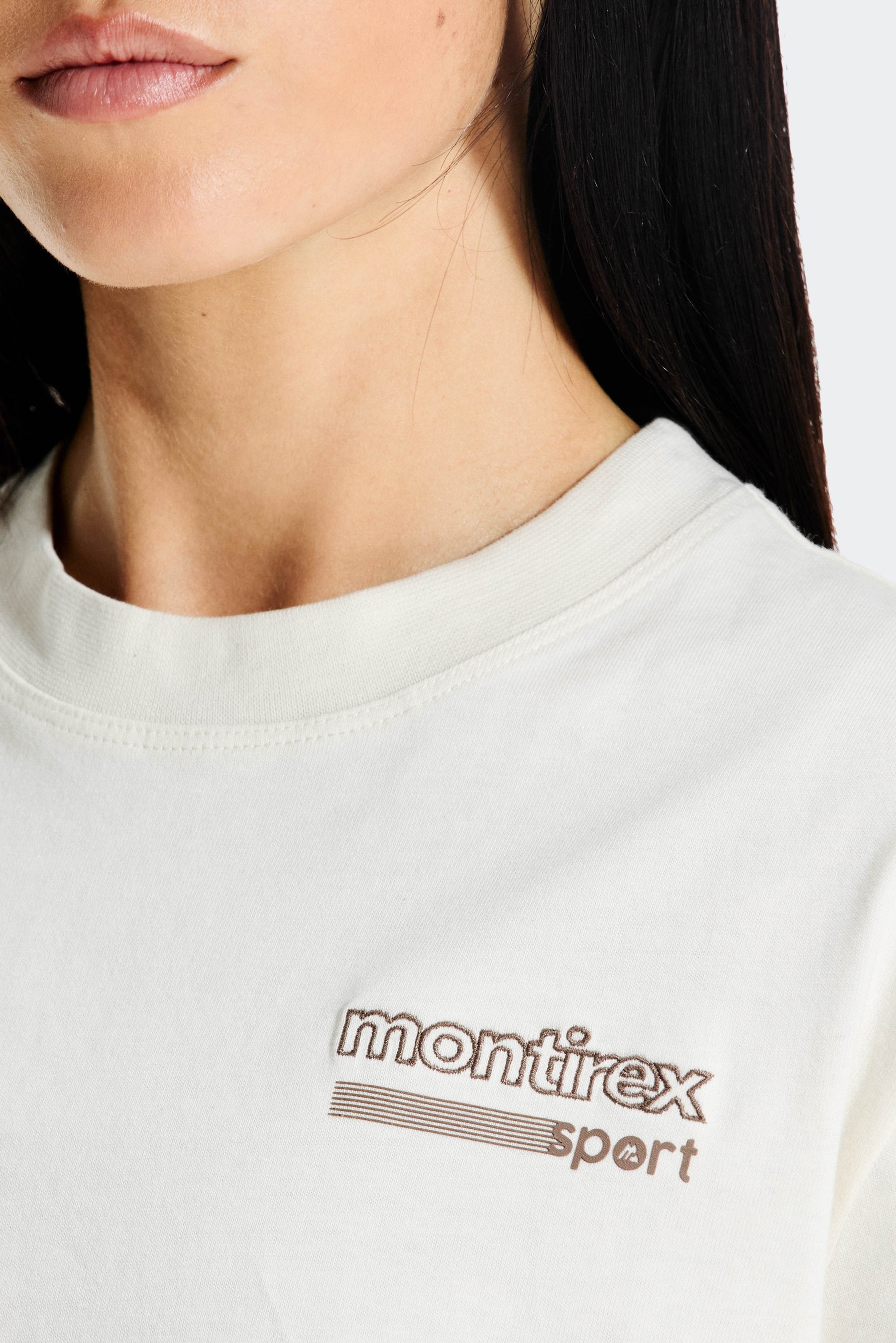 Track Graphic T-Shirt - Vanilla