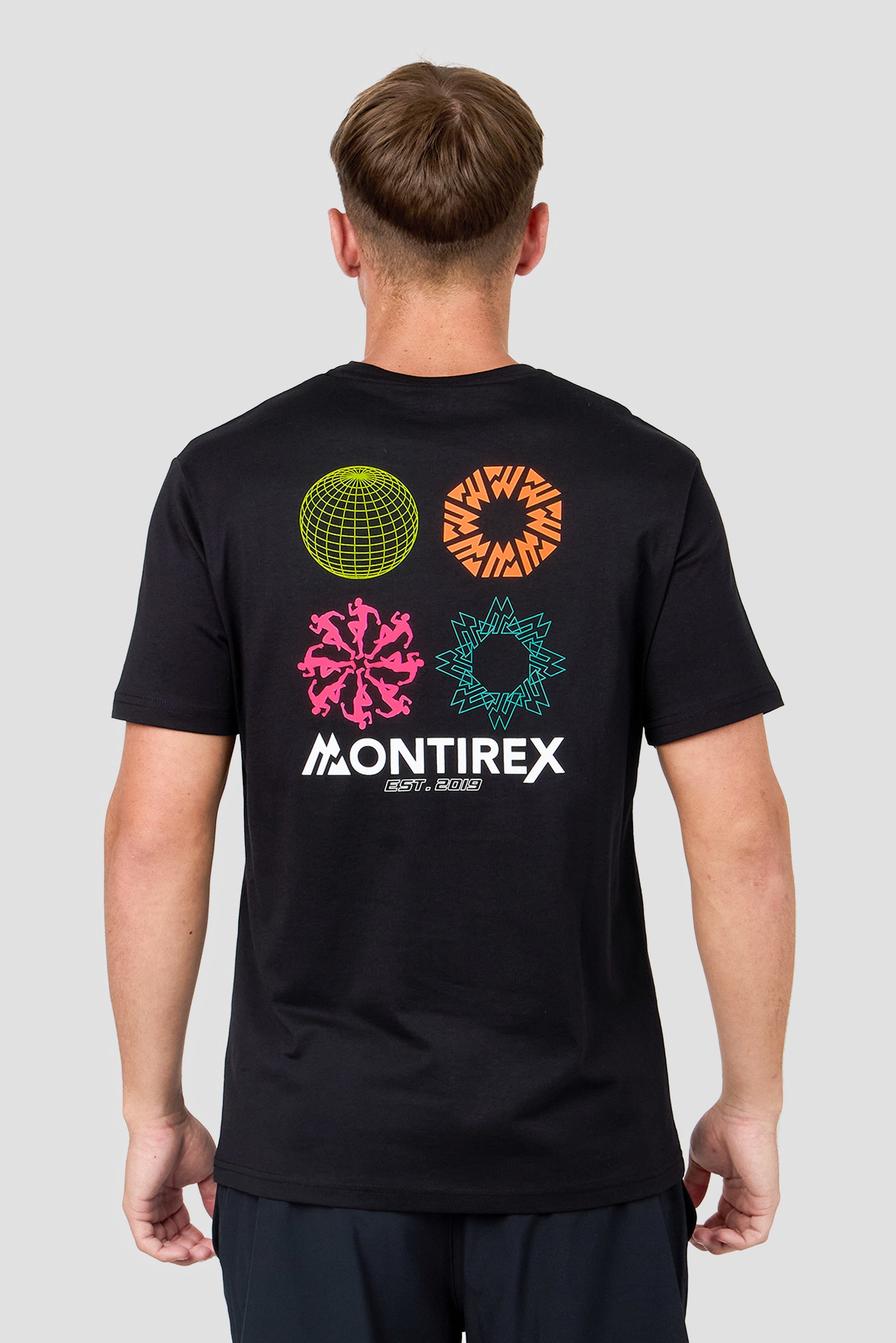 Spheric Graphic T-Shirt - Black