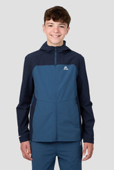 Boys Trek Tech Jacket - Midnight Blue/Naval