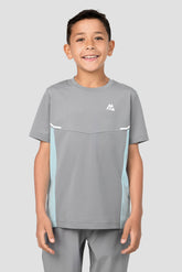 VORTEX T-SHIRT - MONUMENT/STERLING BLUE