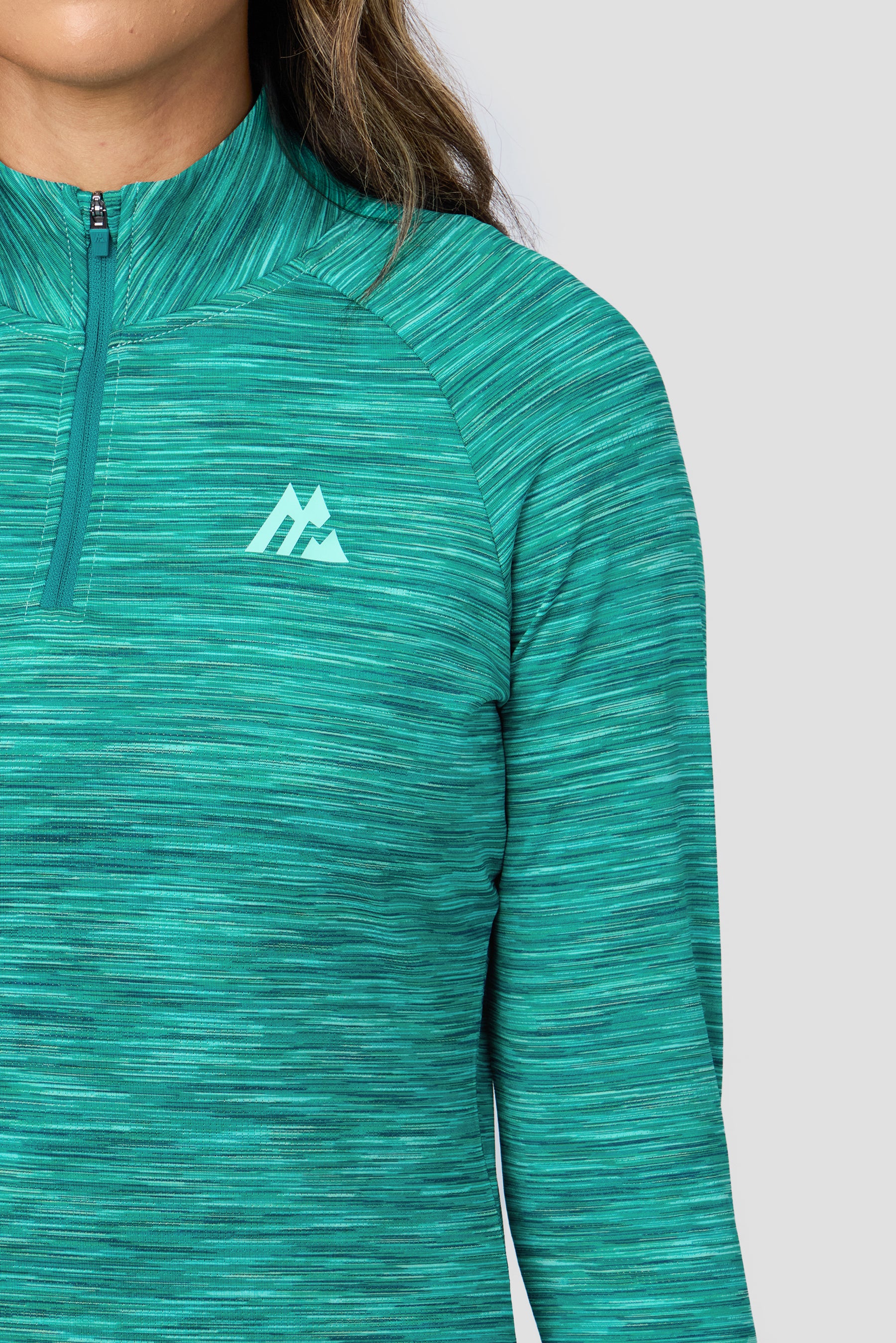 Women's Trail 1/4 Zip - Teal/Blue