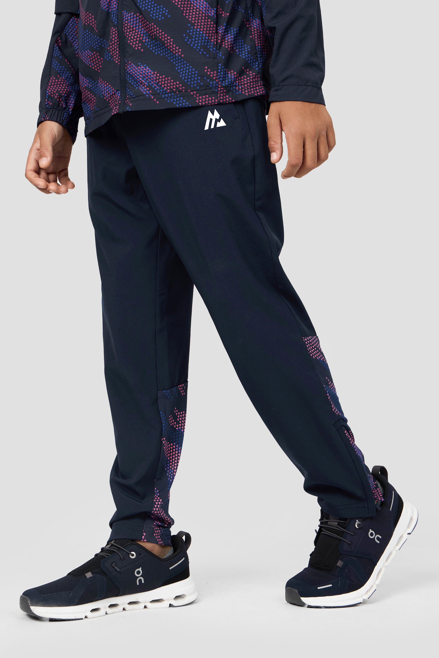 Boys Thera Pant - Midnight Blue/Cobalt/Shocking Pink