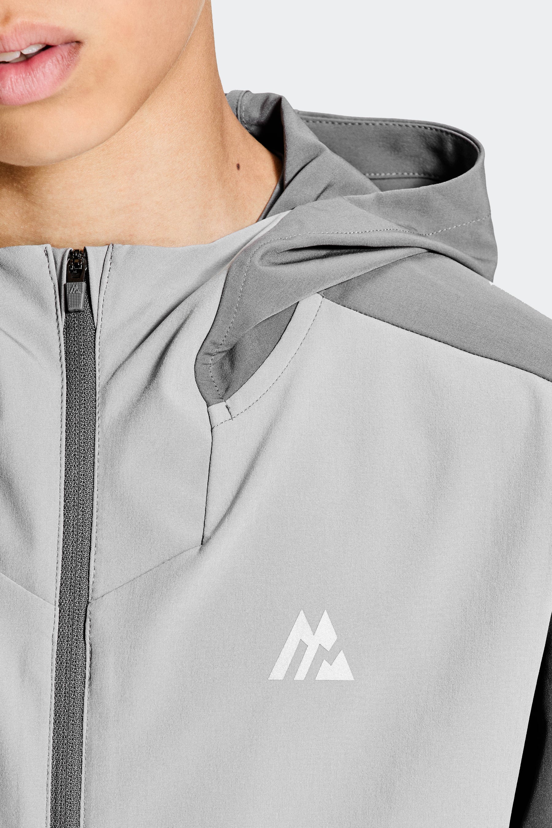 Boys Cerberus Jacket - Cement Grey/Platinum Grey/Asphalt