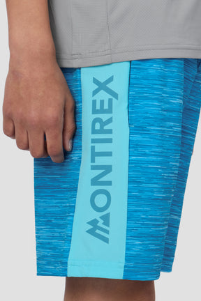 Boys Trail Swim Short - Neon Sky