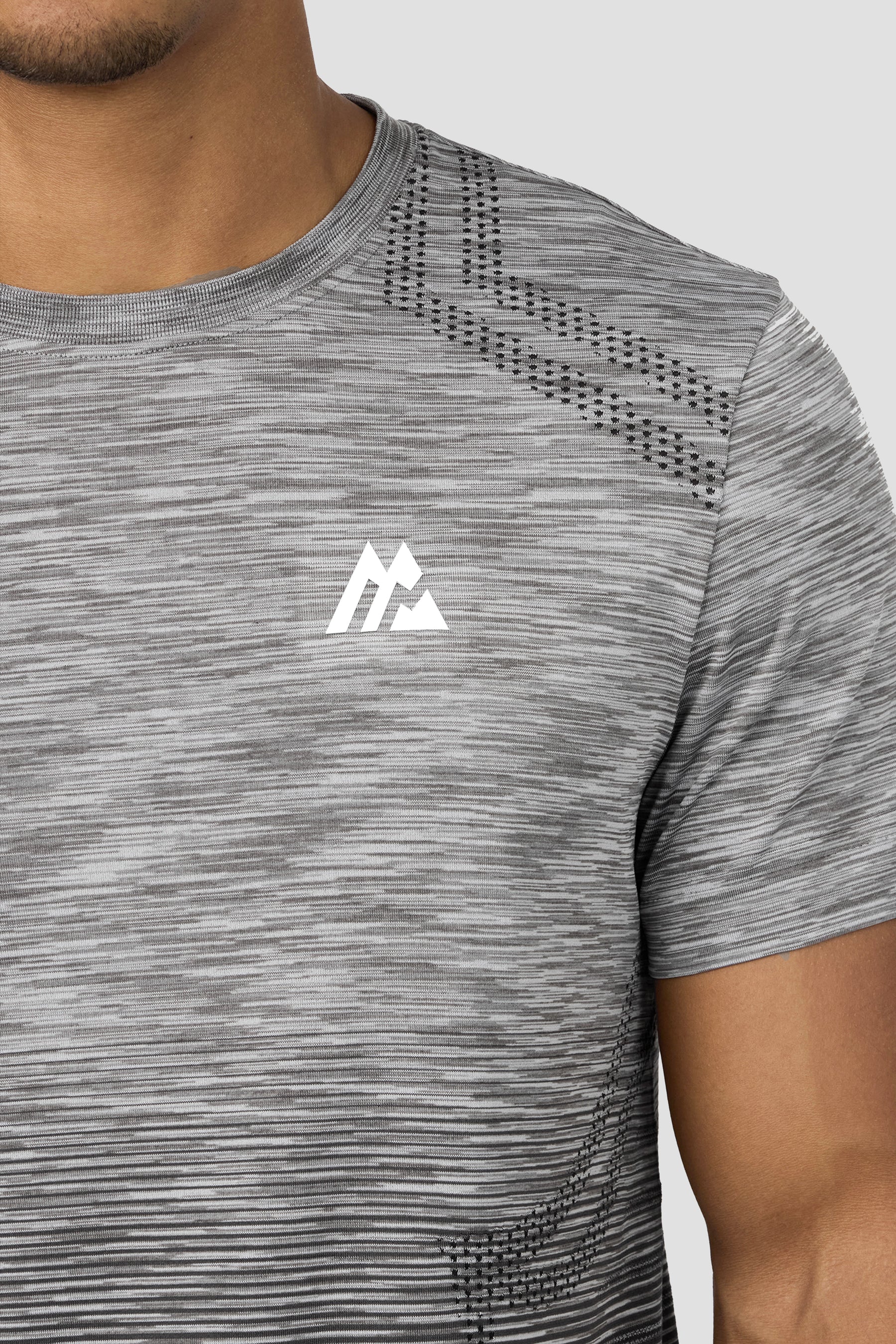 Vector Seamless T-Shirt - Grey/Black