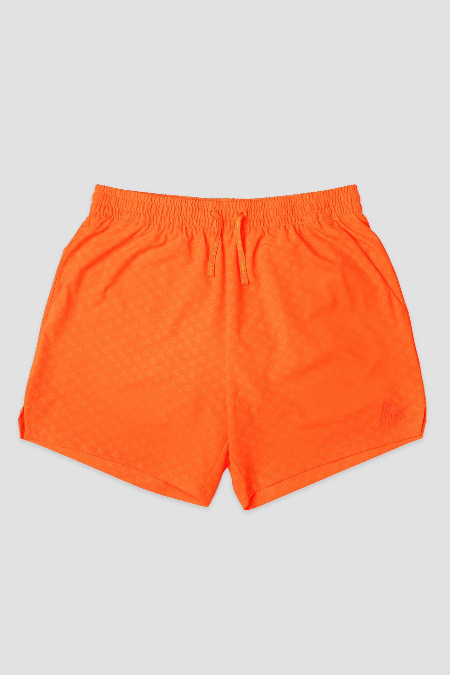 Monogram Swim Short - Fiery Orange