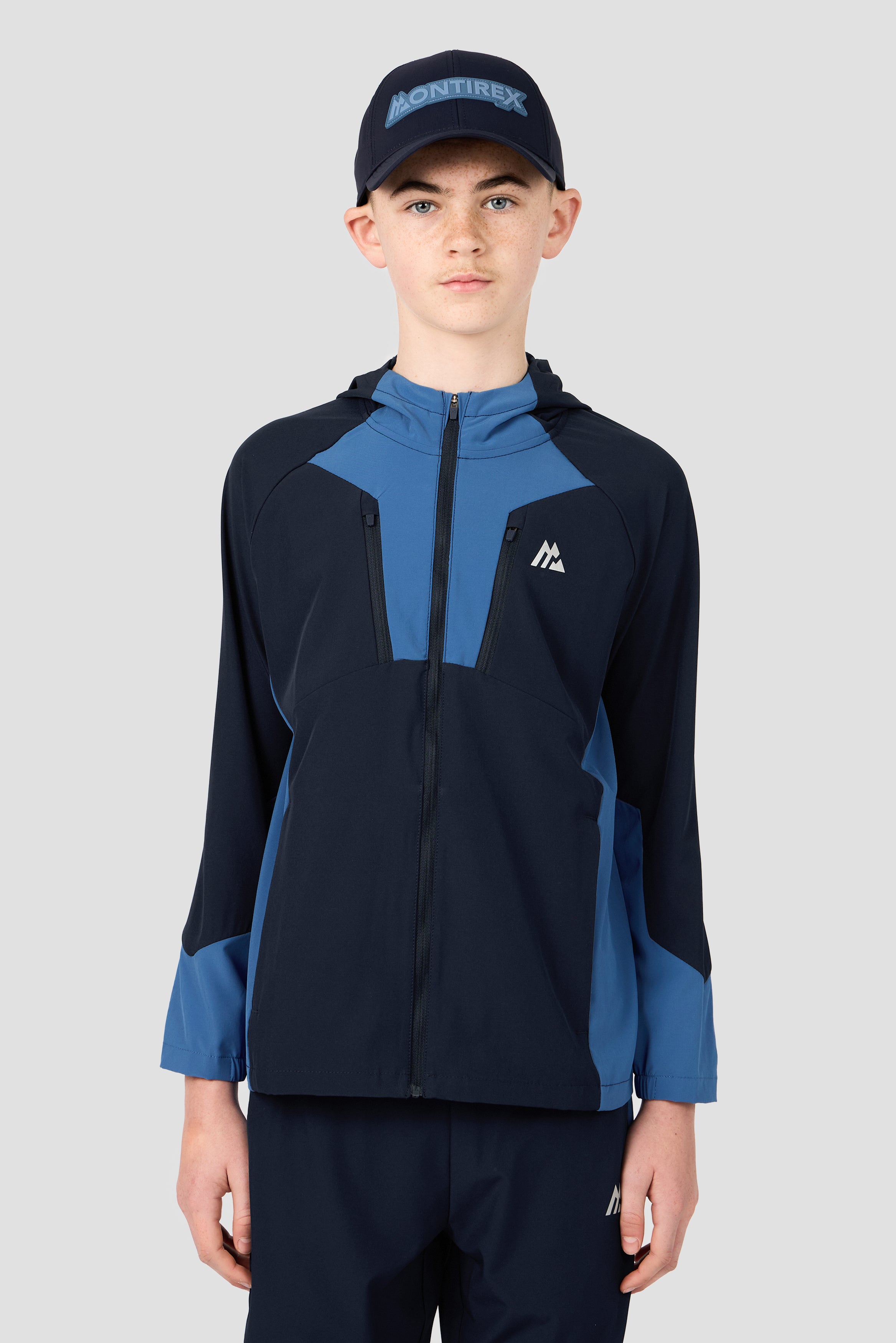 Montirex Junior Linear 2.0 Cap Midnight Blue | Kids Gymwear