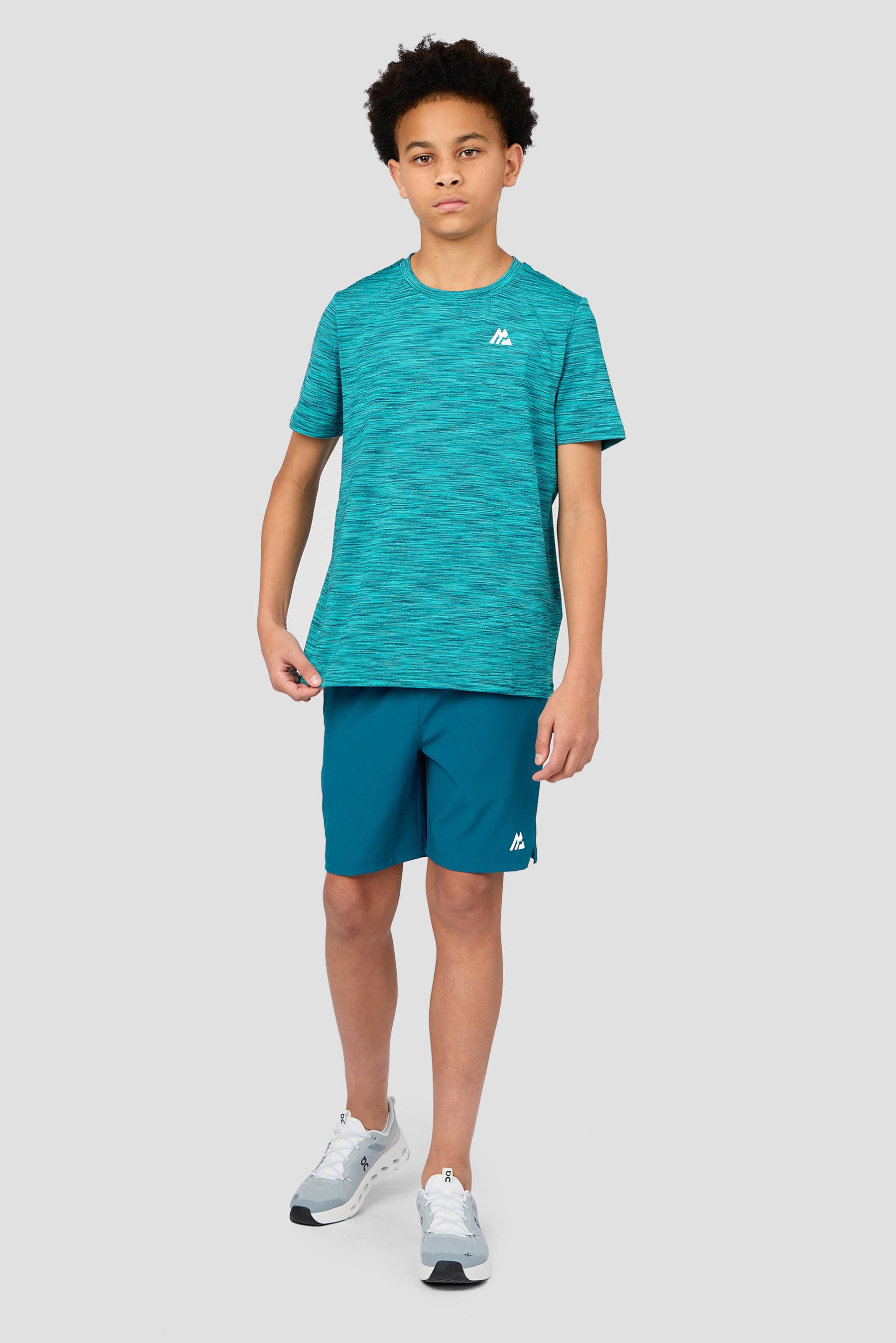 Boys Trail T-Shirt - Teal Multi