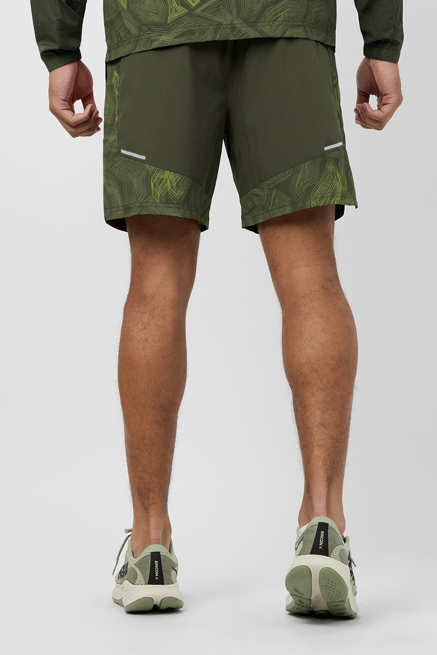 Geo M Print Short - Elm