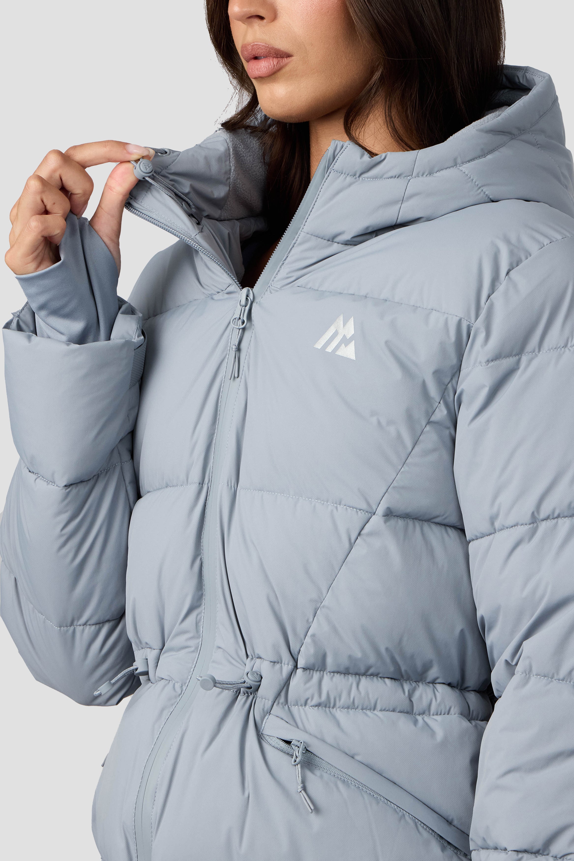 Neige Jacket Cadet Grey by Montirex | Sportswear & Gymwear