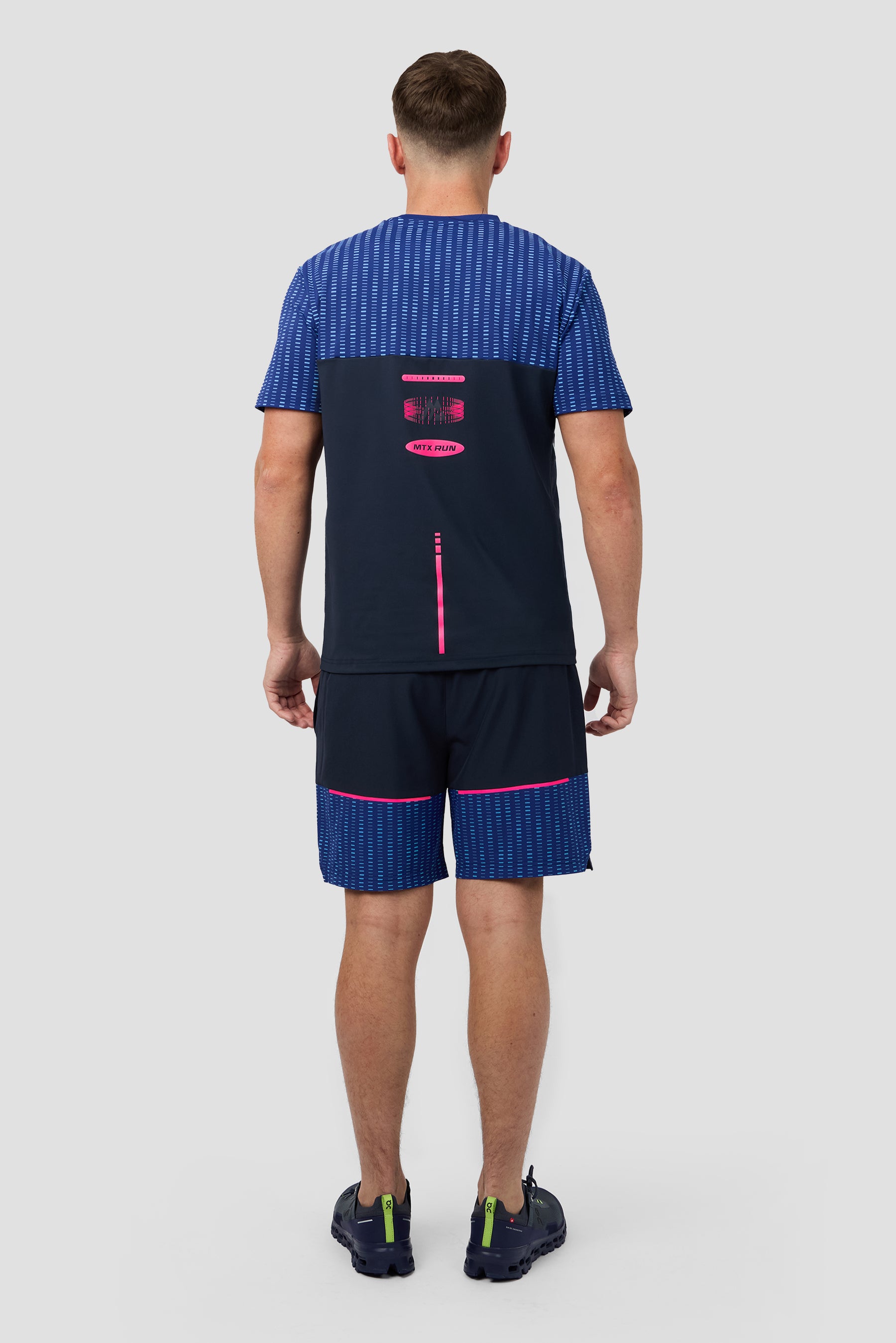 MTX Run Tempo T-Shirt - Marine Blue/Midnight Blue