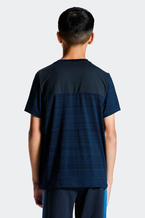 Boys Drift T-Shirt - Midnight Blue/Navy Void