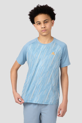 Boys Vigour T-Shirt - Cloudy Blue/Summer Mist