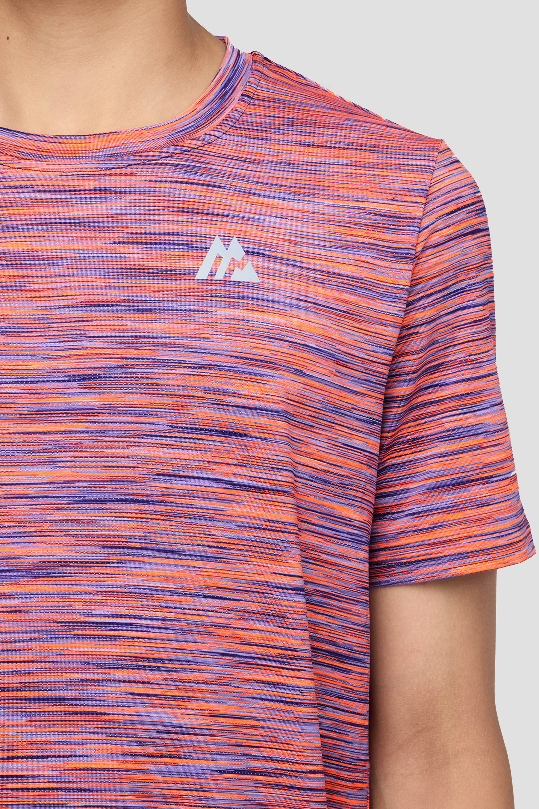 Boys Trail T-Shirt  - Purple/Lilac/Orange
