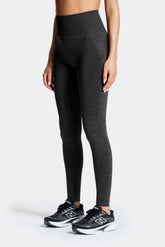 Trail Seamless Legging - Black Marl