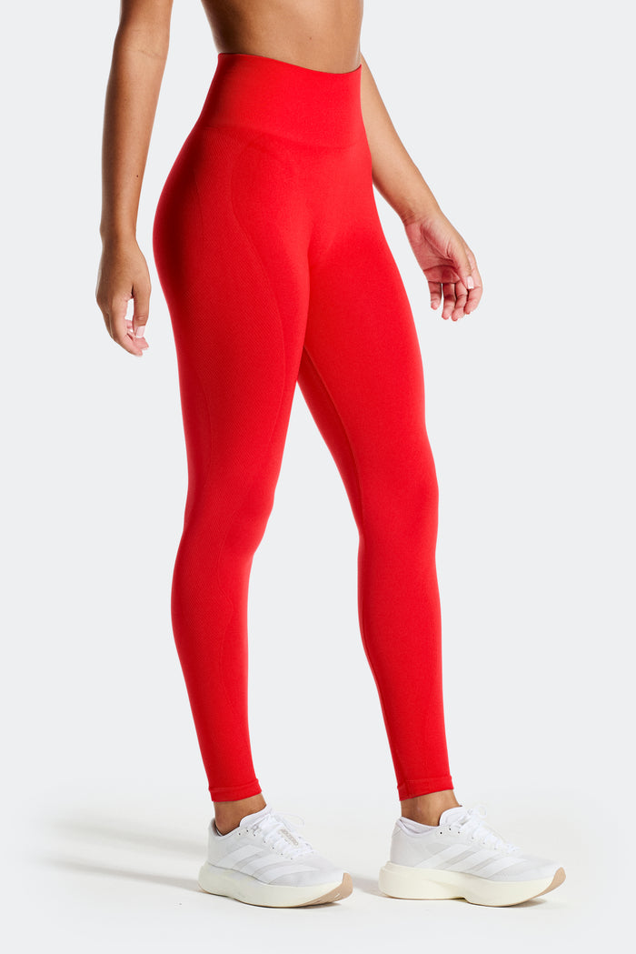 Muse Seamless Legging - Poppy Red