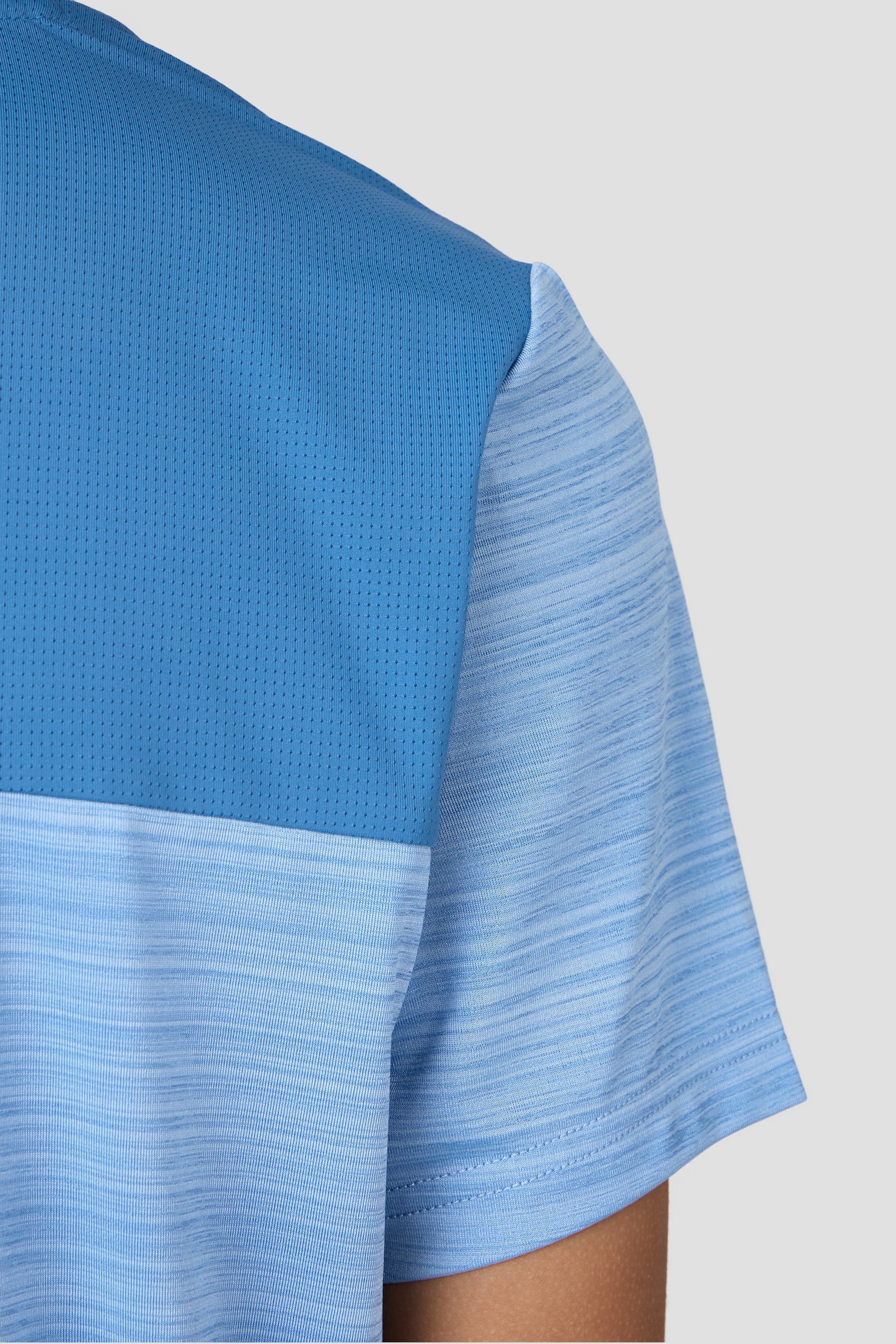 Boys Drift T-Shirt - Cloudy Blue/Charcoal Blue