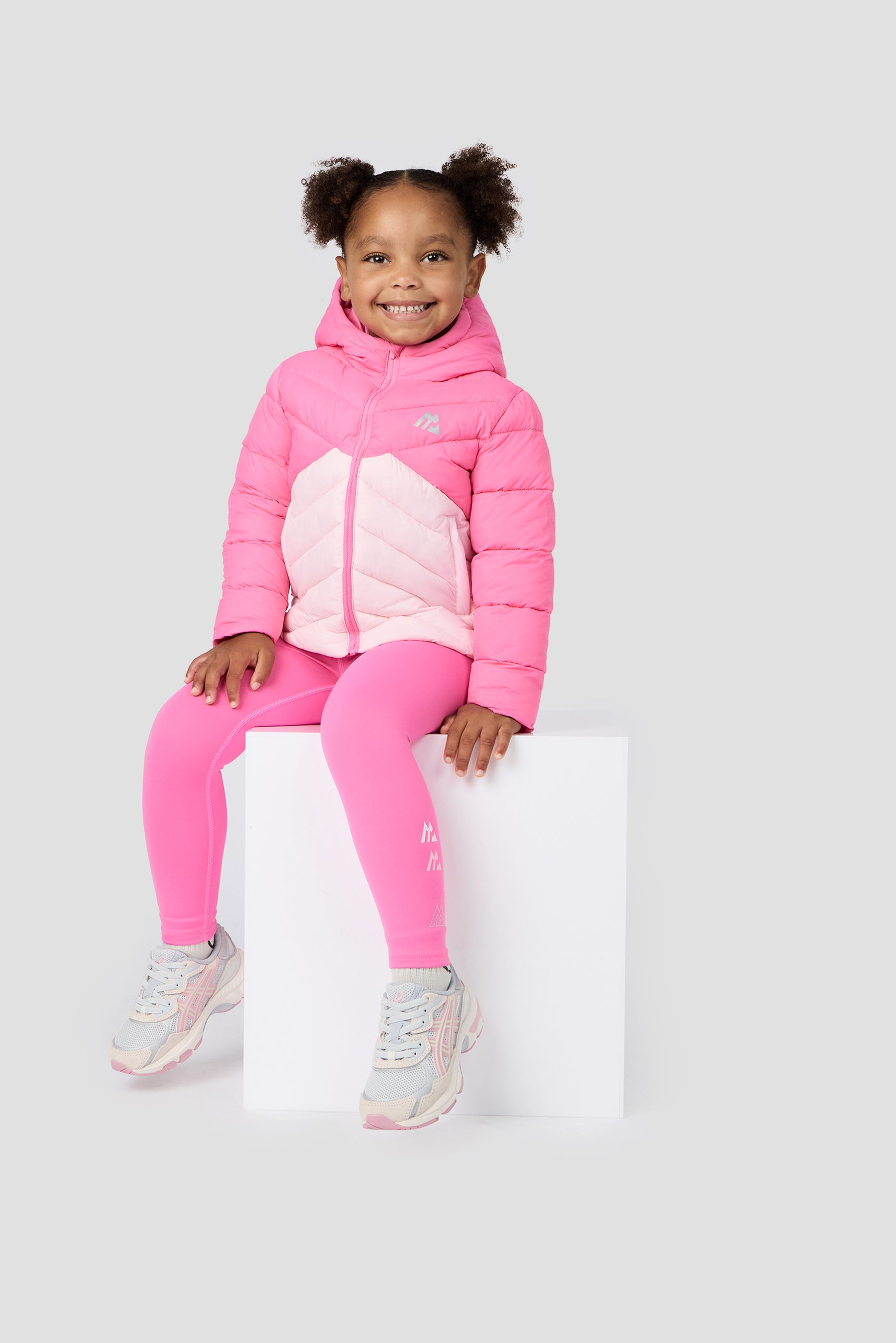 Infant Girls Icicle Jacket - Silk Pink/Framboise