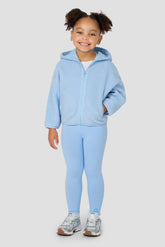 Infant Girls Cloud Hood - Baby Blue